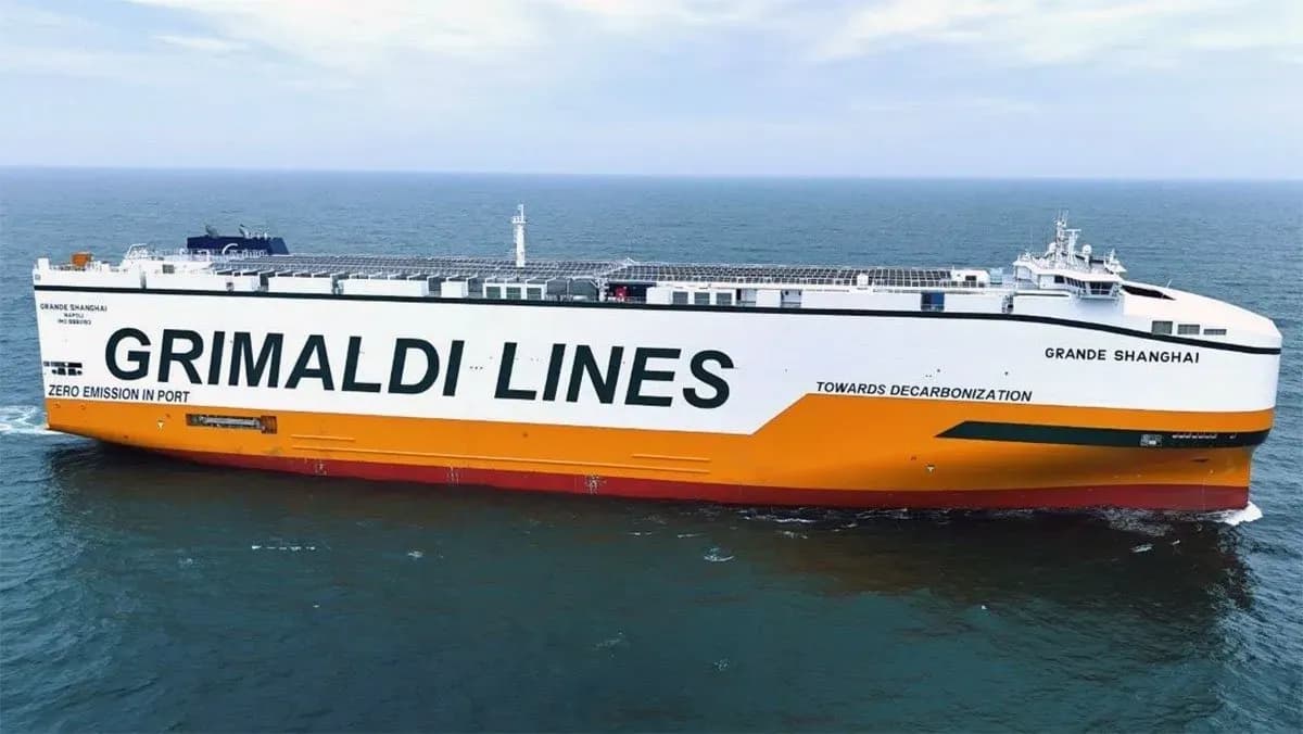El Grupo Grimaldi incorpora el Grande Shanghai a su flota de buques portavehículos