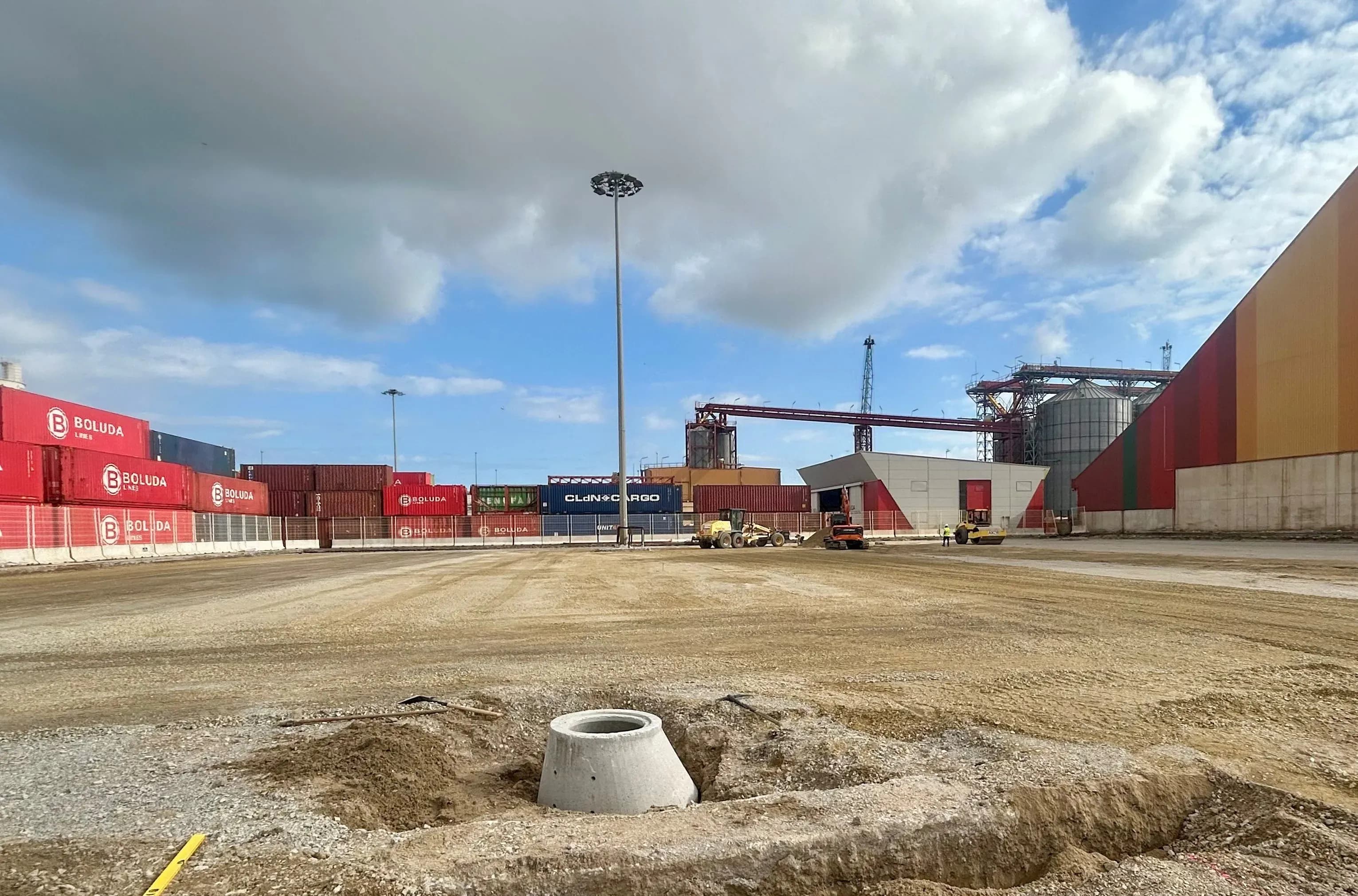 Boluda amplía su terminal en Santander con 10.422 metros cuadrados