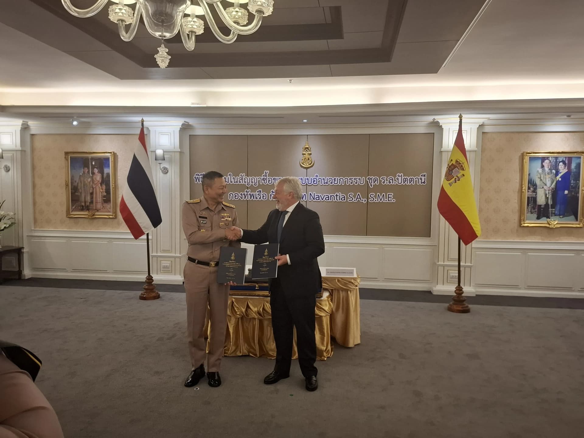 Navantia refuerza su presencia en Tailandia con un nuevo contrato de modernización naval