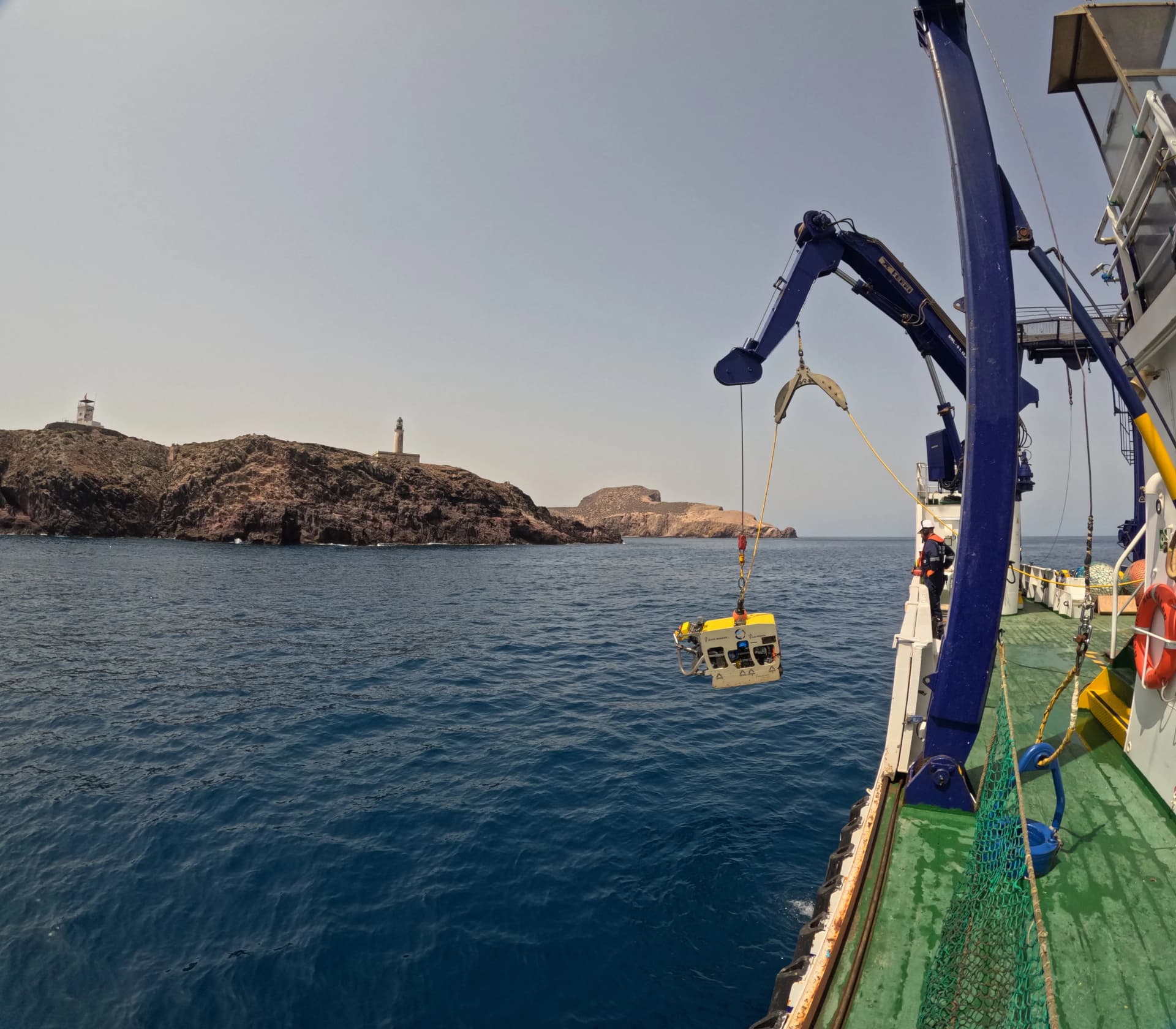 El IEO-CSIC culmina la primera fase de caracterización de los hábitats marinos en las Islas Chafarinas