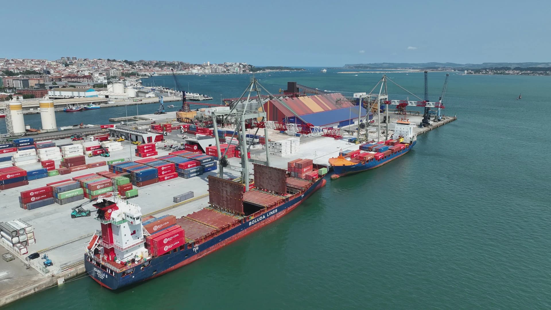 El Puerto de Santander ha igualado en 2025 su mejor registro histórico de tráfico