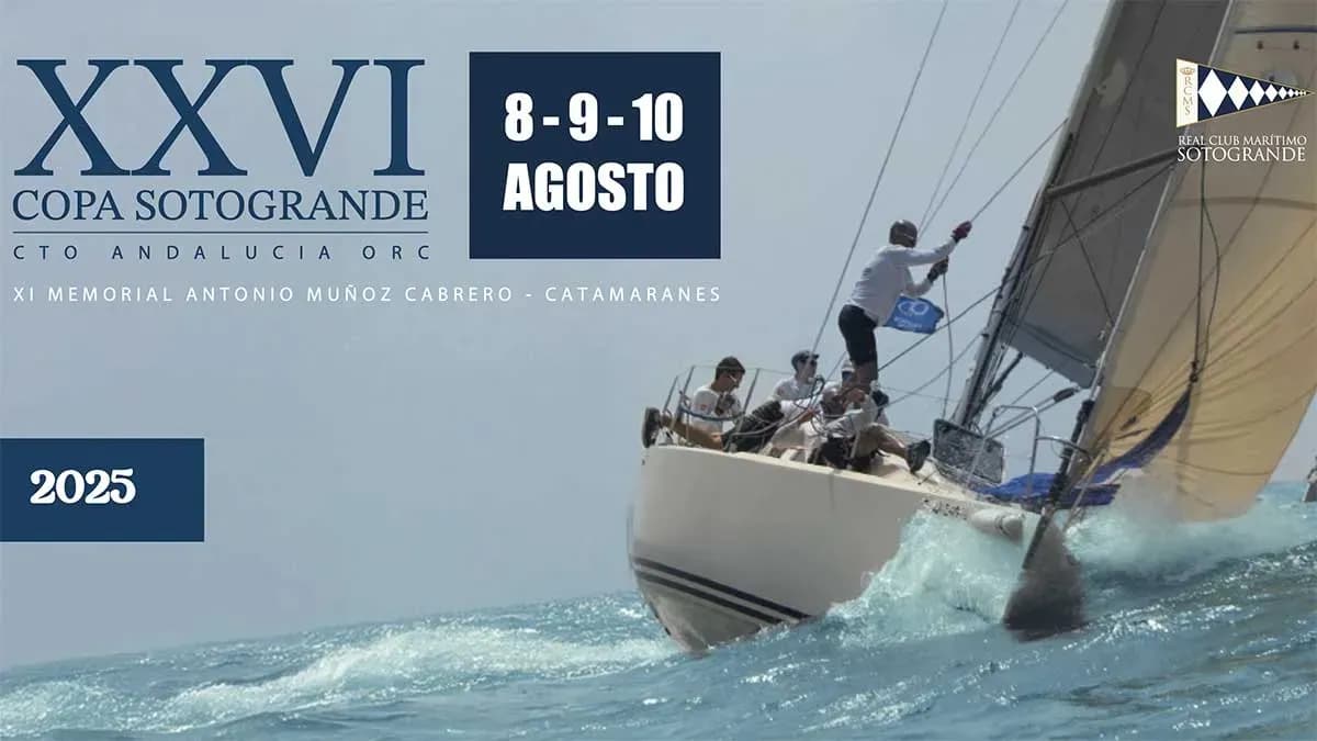 La vela regresa a Sotogrande con la XXVI edición de su Copa y un programa que integra pruebas autonómicas