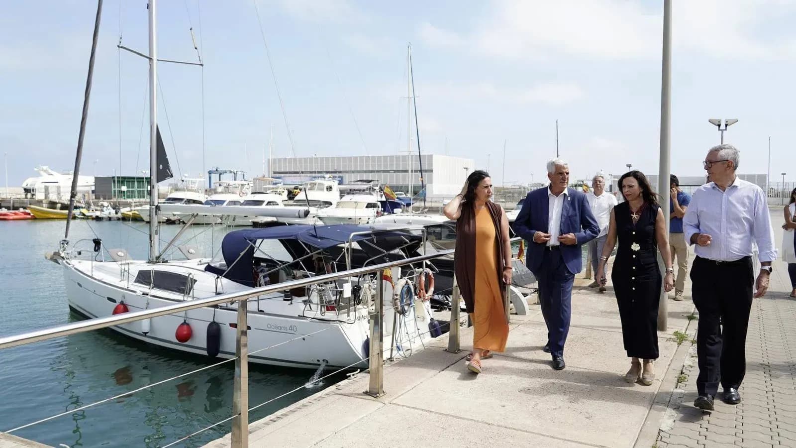 El puerto de Chipiona será objeto de un dragado de más de 92.000 metros cuadrados durante el mes de agosto