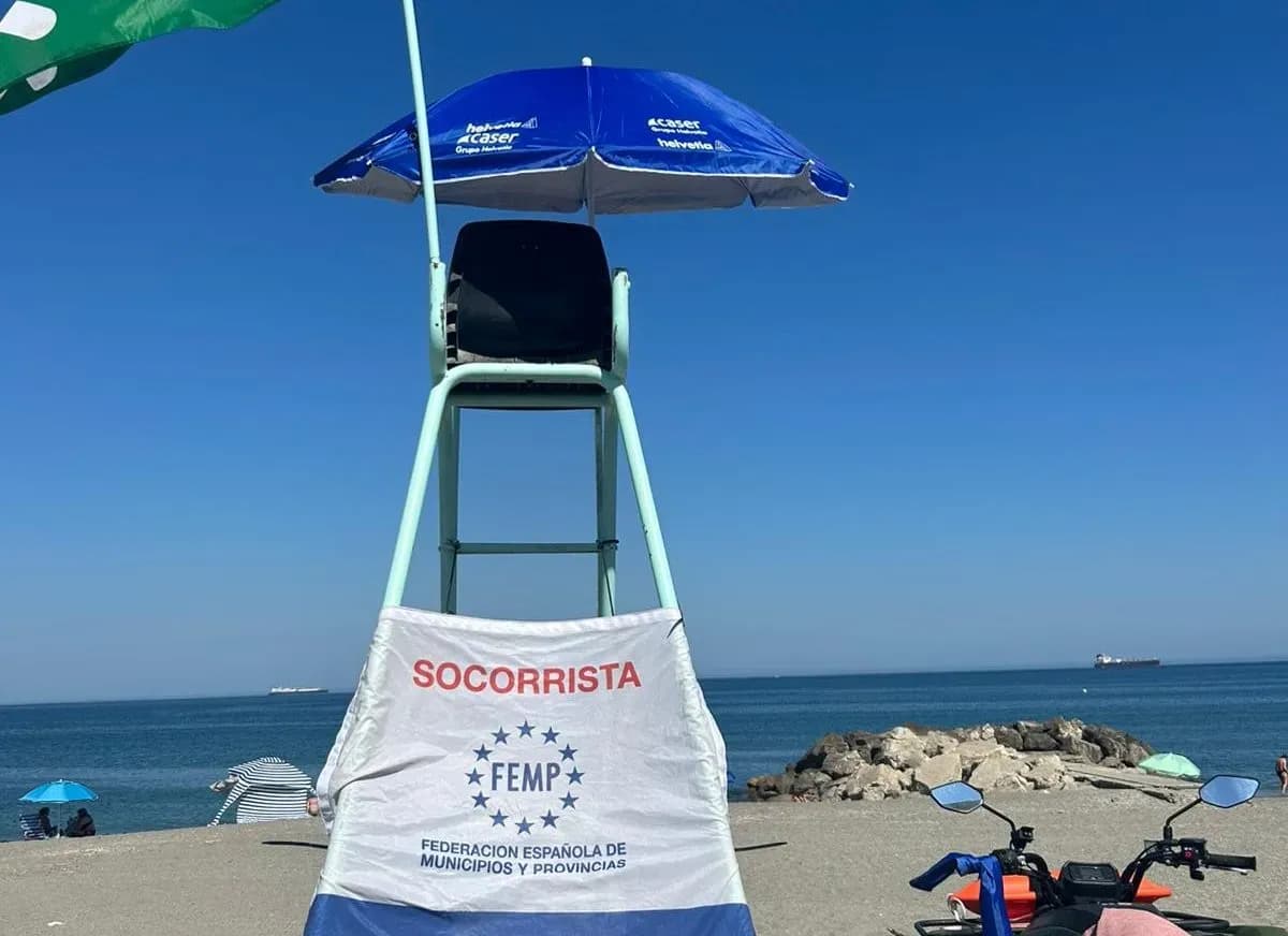La Línea de la Concepción cierra julio con 18 rescates y 129 asistencias sanitarias en sus playas