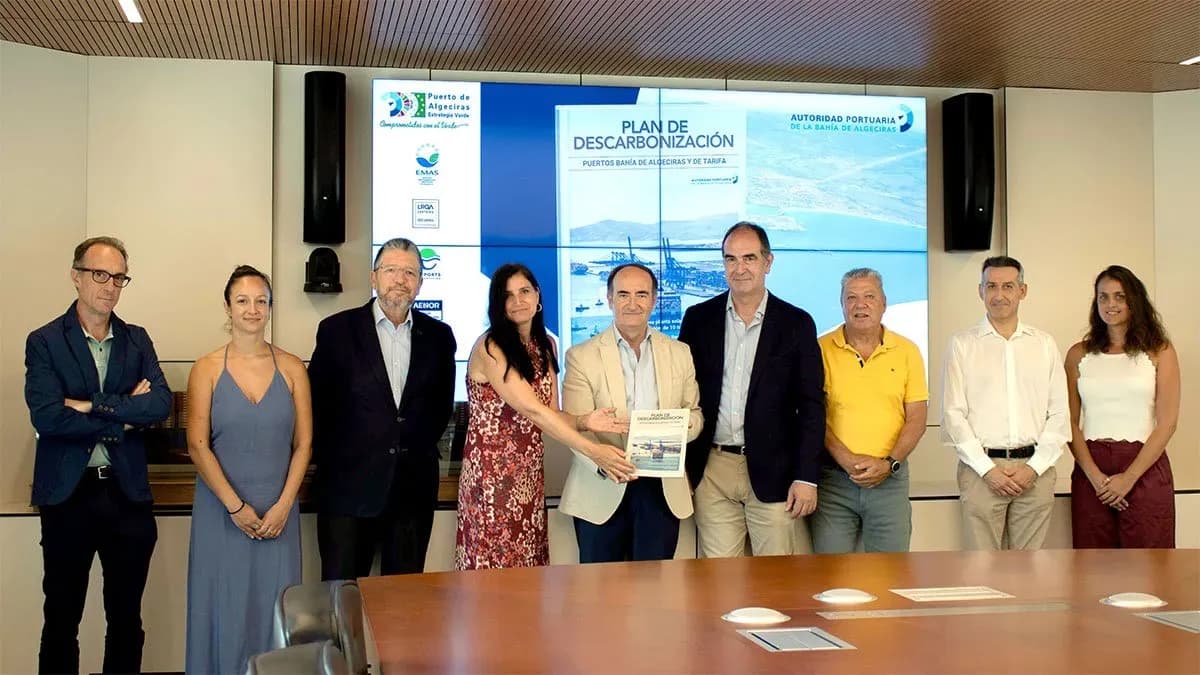 La APBA presenta su Plan de Descarbonización para los puertos de Algeciras y Tarifa
