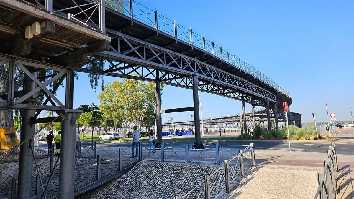 Huelva recupera la continuidad del Muelle de la Compañía Rio Tinto