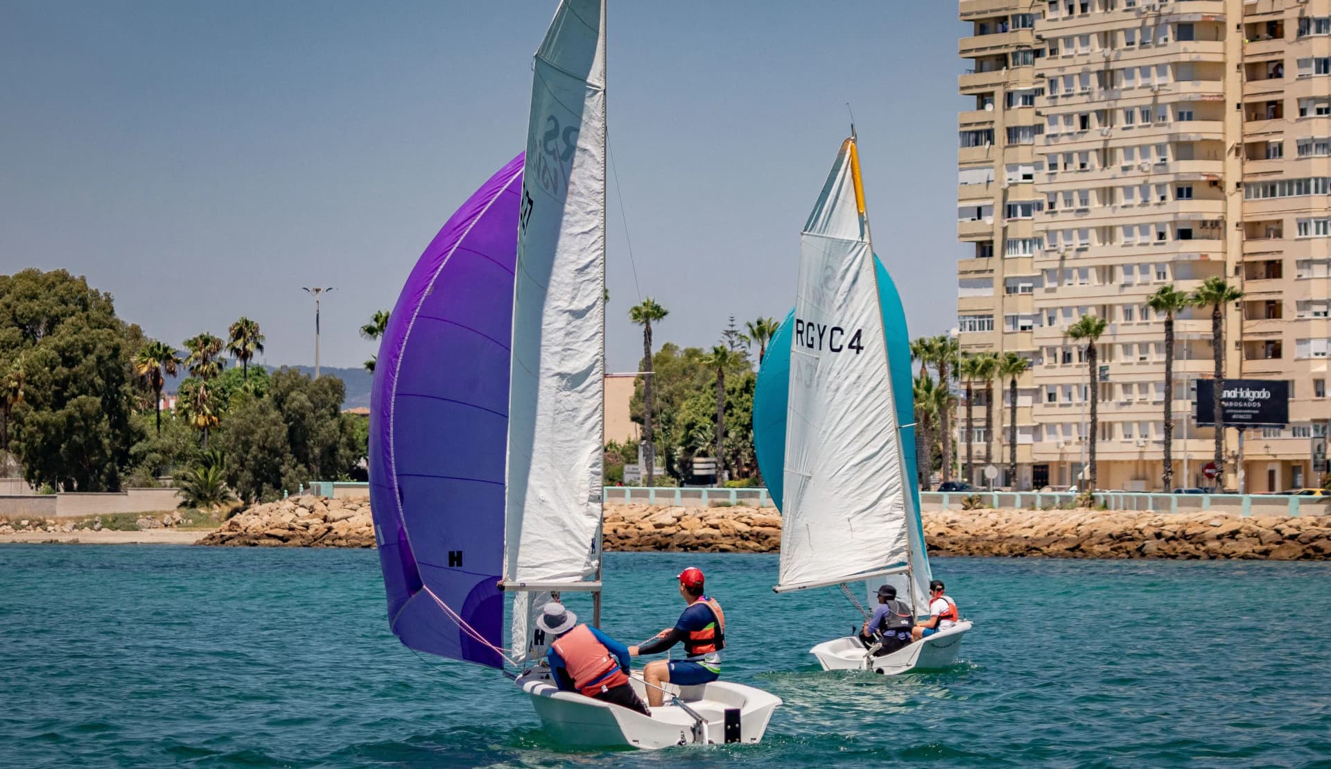 La falta de viento obligó a suspender la jornada final de la XXVII Corona Gibraltar Regatta