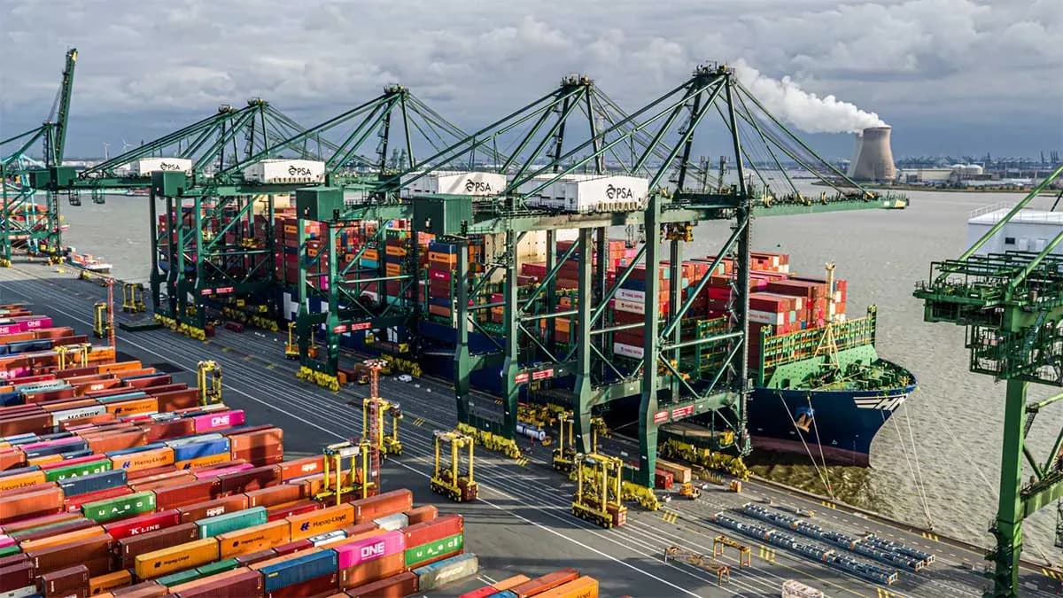 PSA Antwerp, Kalmar y Ampcontrol se integran a la Zero Emission Port Alliance para avanzar en la electrificación portuaria