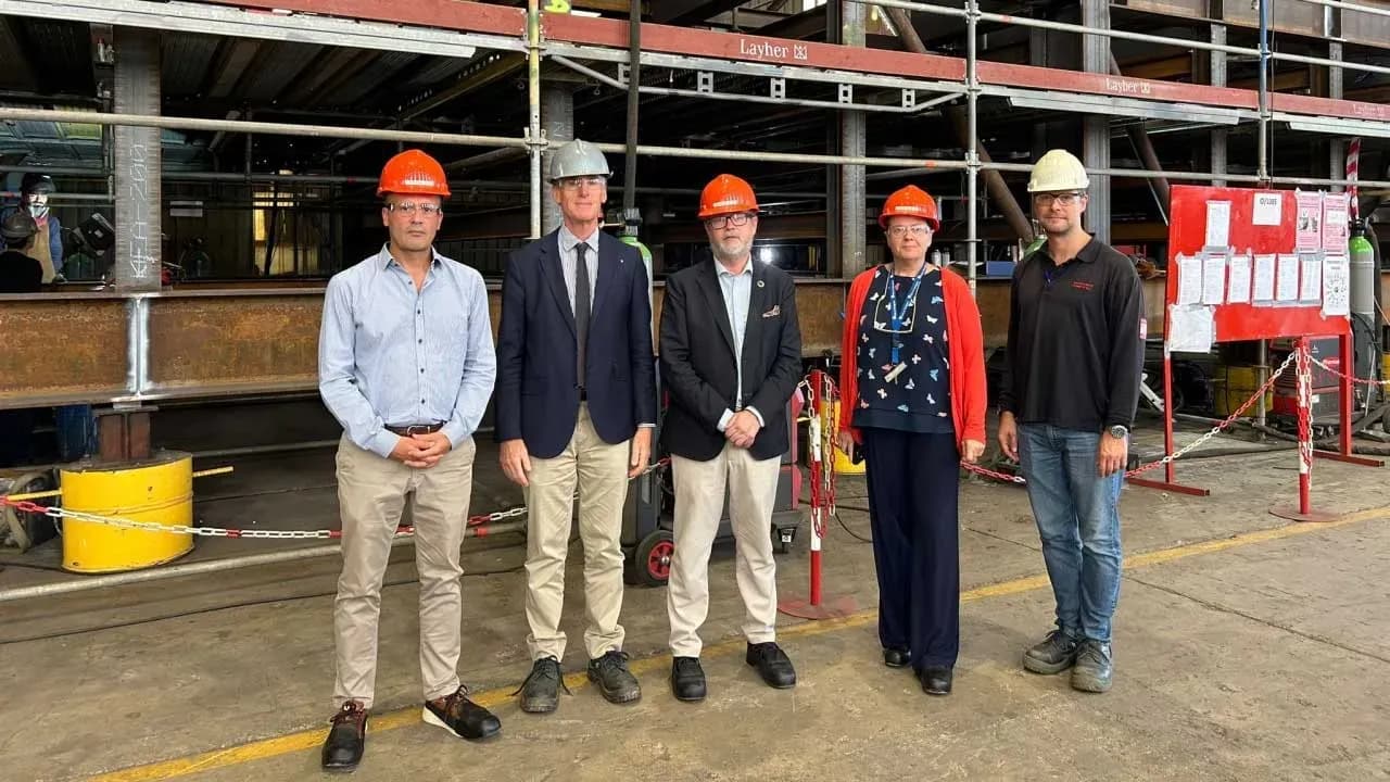 El Puerto de Tarragona refuerza su conexión industrial con Schwartz Hautmont en el ámbito de la carga de proyectos