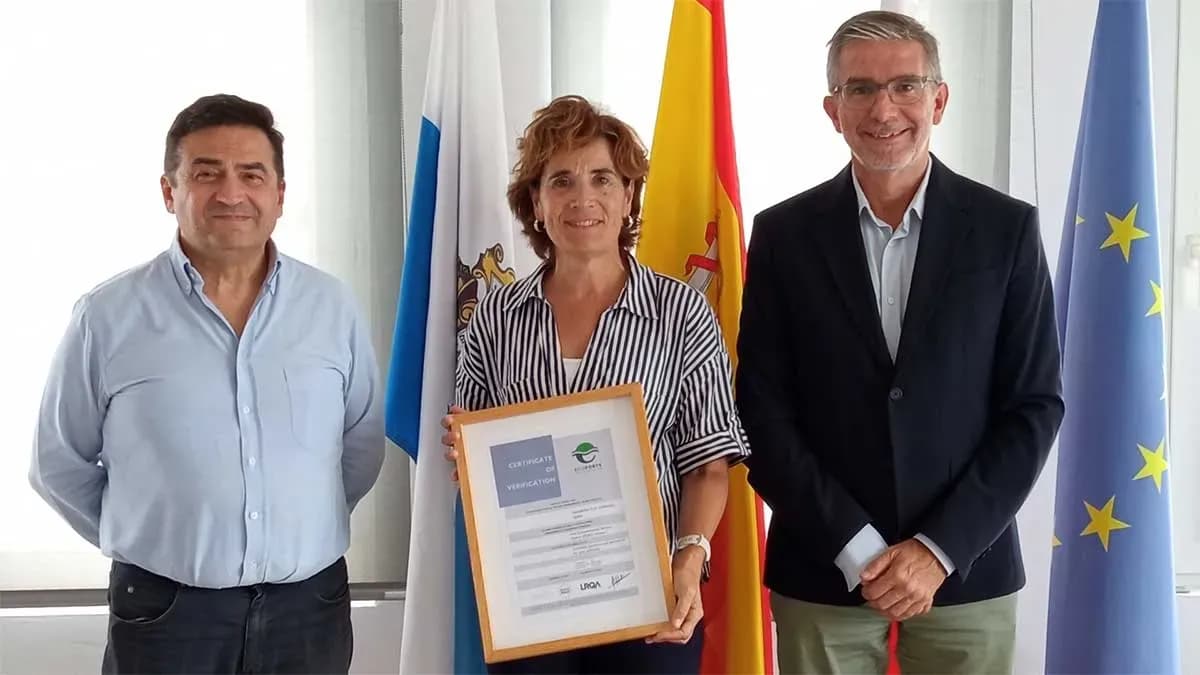 El Puerto de Santander renueva su certificación ambiental PERS de la red EcoPorts