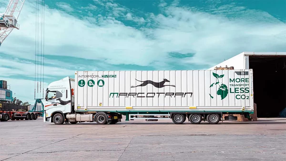 Marcotran supera el 50% de su flota propulsada con biocombustible HVO