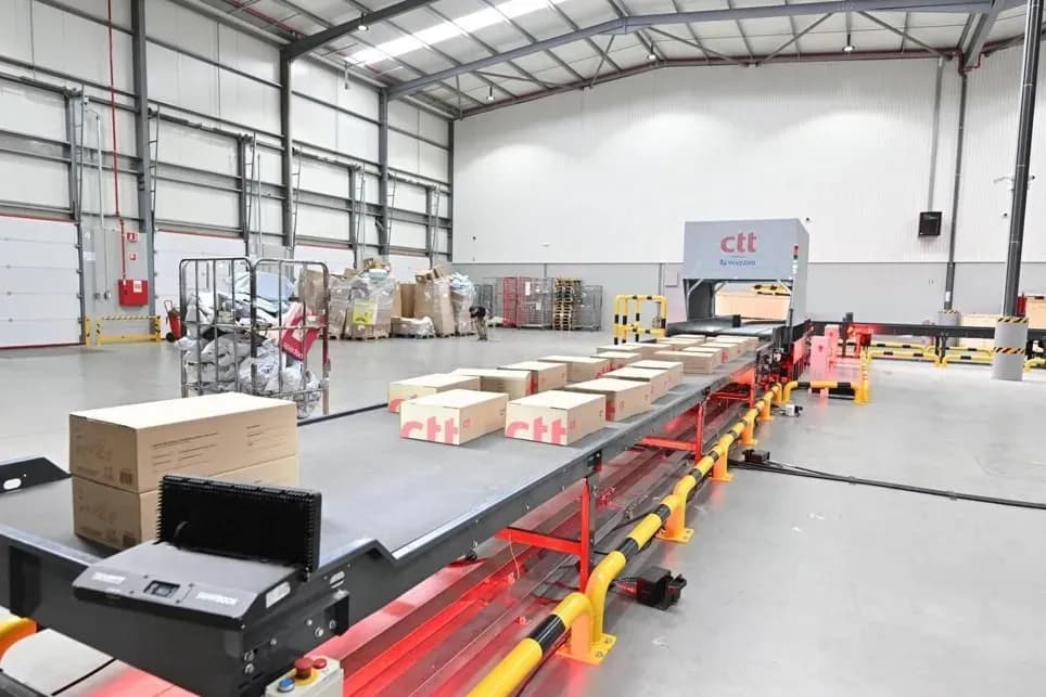 CTT refuerza su operativa en el sur de Portugal con una nueva fase de automatización en Algoz