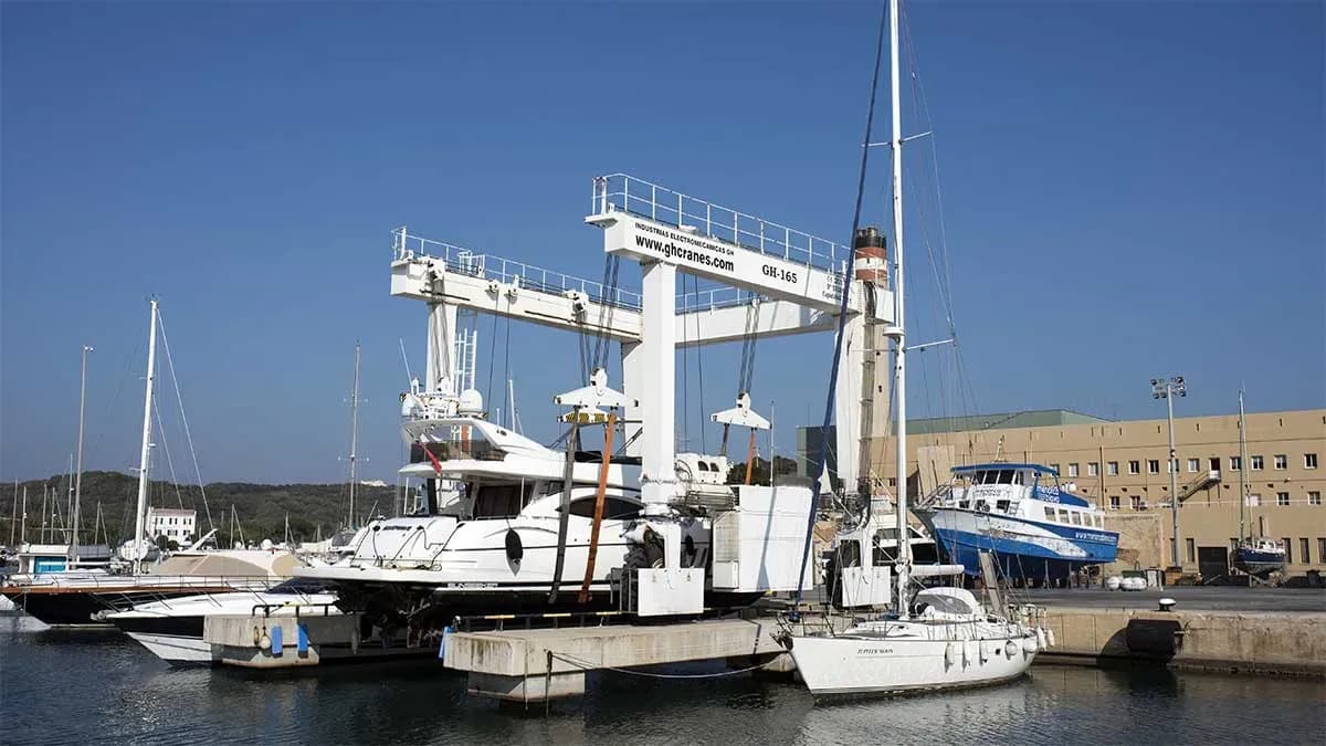 Med Sea Yacht Services gestionará el varadero del puerto de Mahón con una concesión de 19 años
