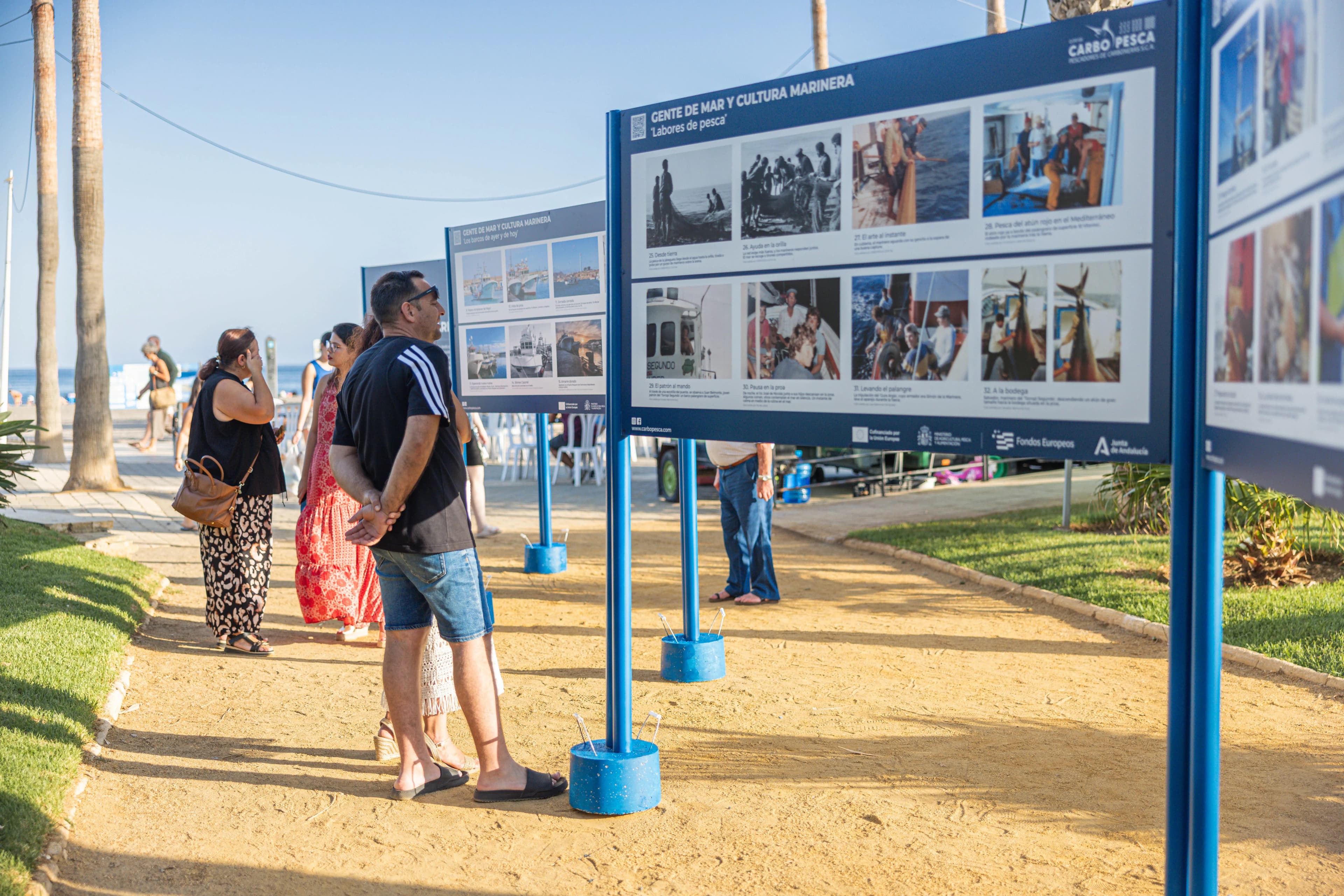 CARBOPESCA inaugura en Carboneras la exposición “Gente de mar y cultura marinera”