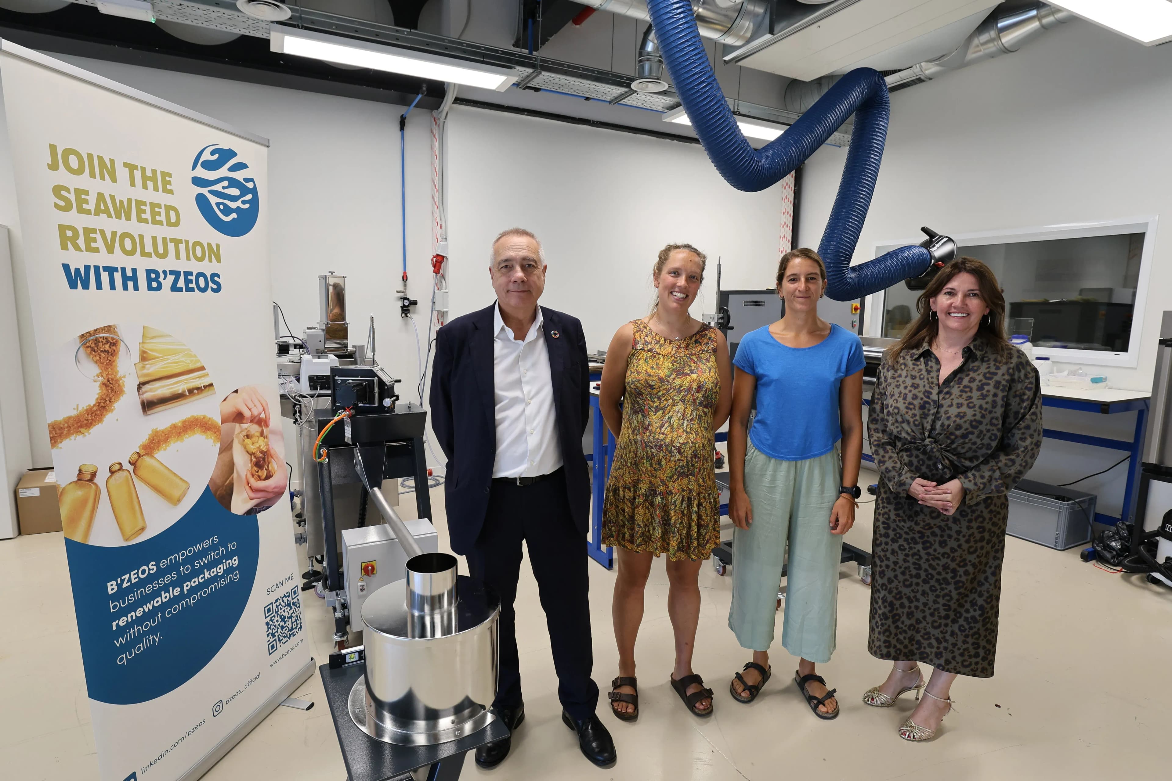 B’ZEOS se incorpora al ecosistema del DFactory Barcelona con soluciones de embalaje a base de algas