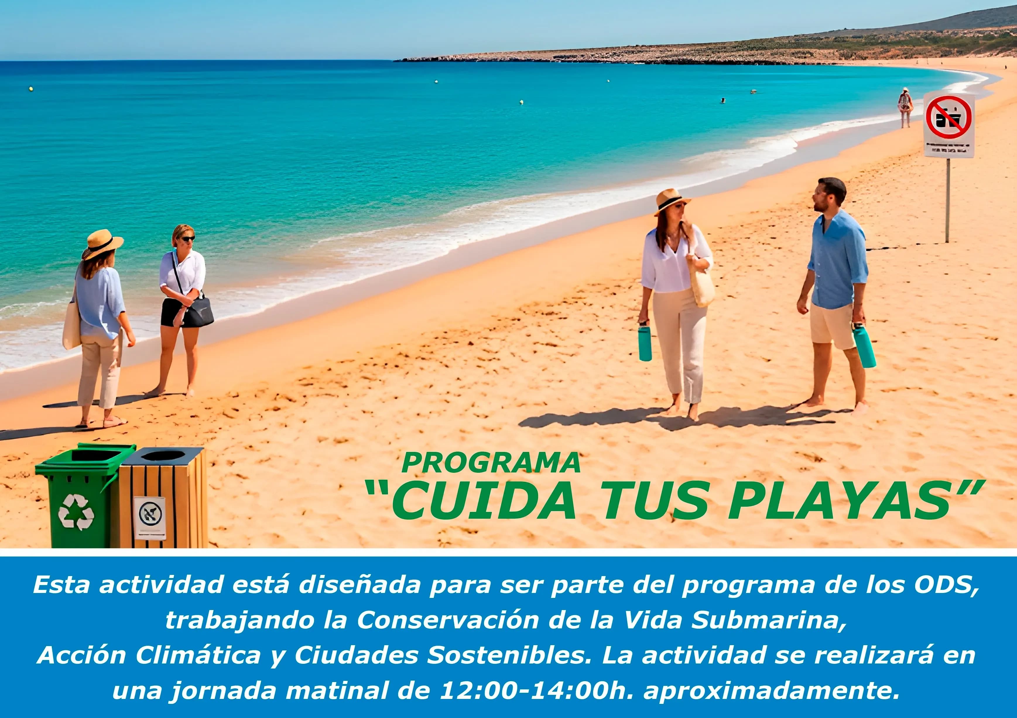 La playa de Puente Mayorga acoge este domingo actividades familiares de concienciación ambiental