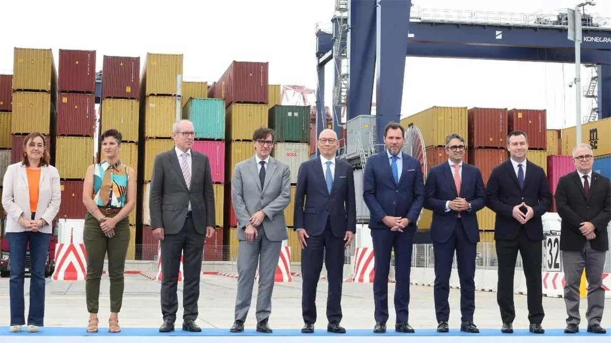 La terminal semiautomatizada BEST del puerto de Barcelona incrementa su capacidad tras una inversión de 150 millones de euros