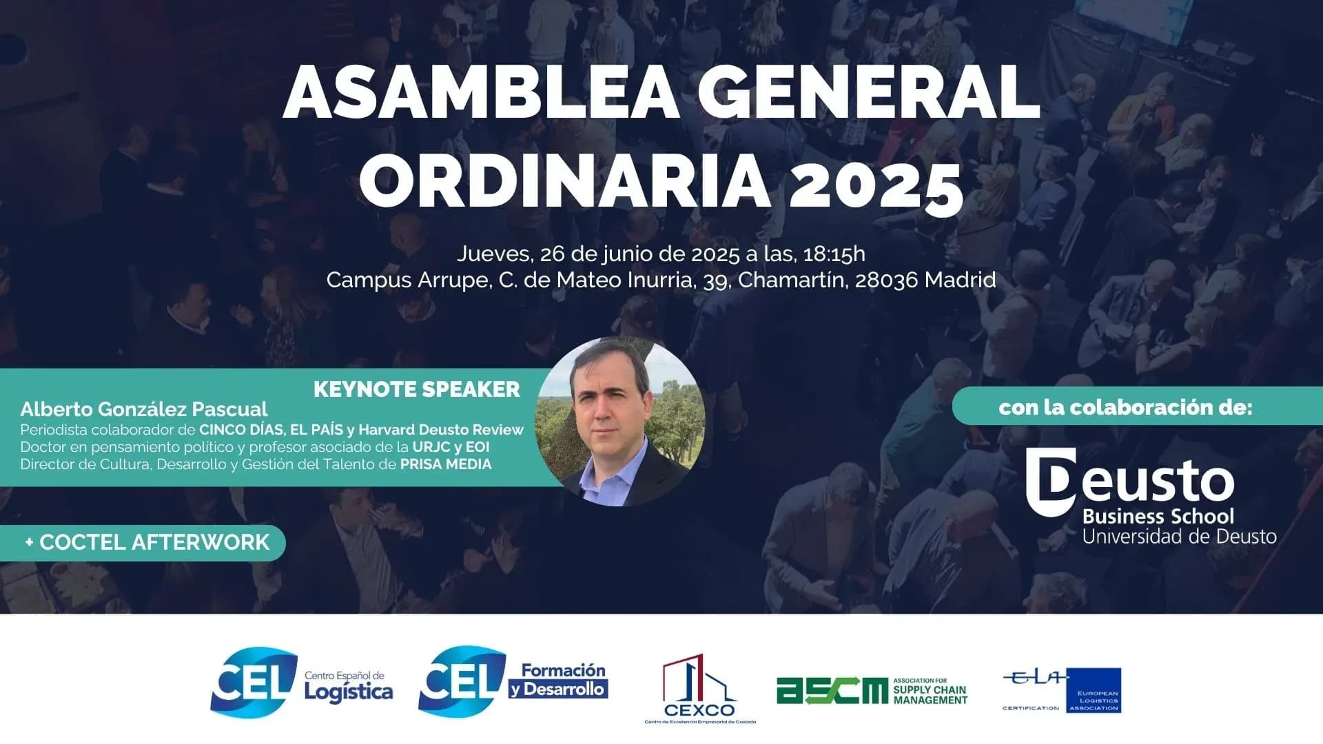 El Centro Español de Logística celebra una Asamblea General abierta al sector