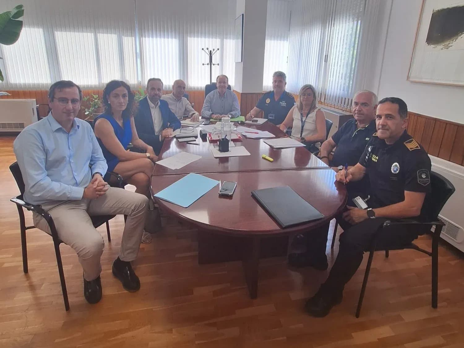 La APB y el Ayuntamiento de Palma coordinan actuaciones para controlar la ocupación de terrazas en el paseo Marítimo