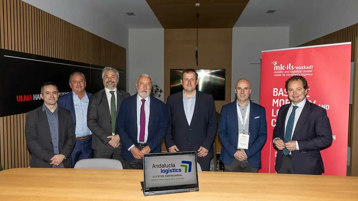 Andalucía Logistics y el Clúster Vasco de Movilidad y Logística formalizan un acuerdo para colaborar en innovación y formación