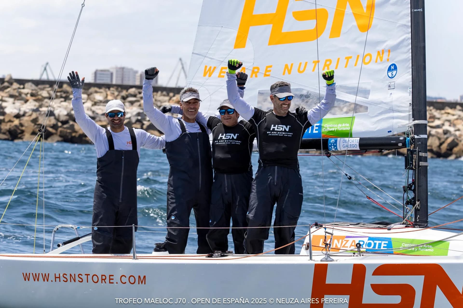 El HSN Sailing Team se ha proclamado campeón de España en el Nacional Open de J70
