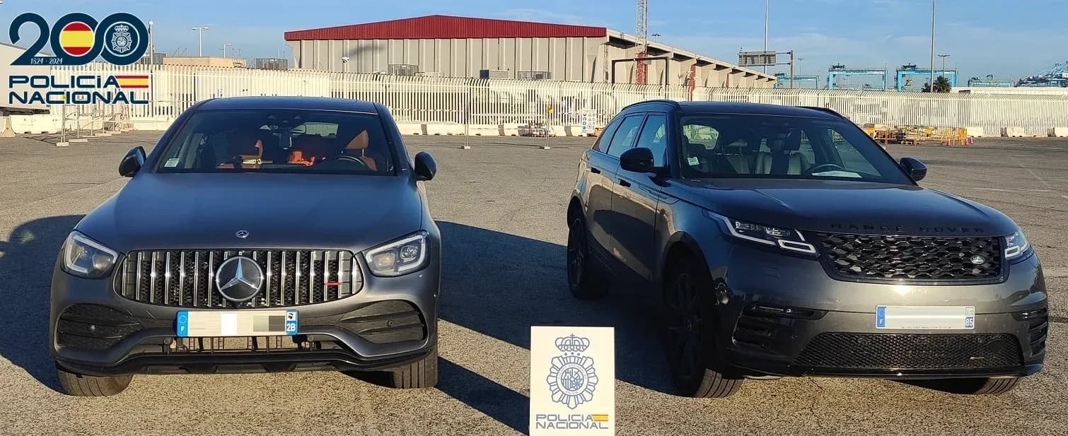 La Policía Nacional ha recuperado 13 vehículos robados en los accesos al Puerto de Algeciras