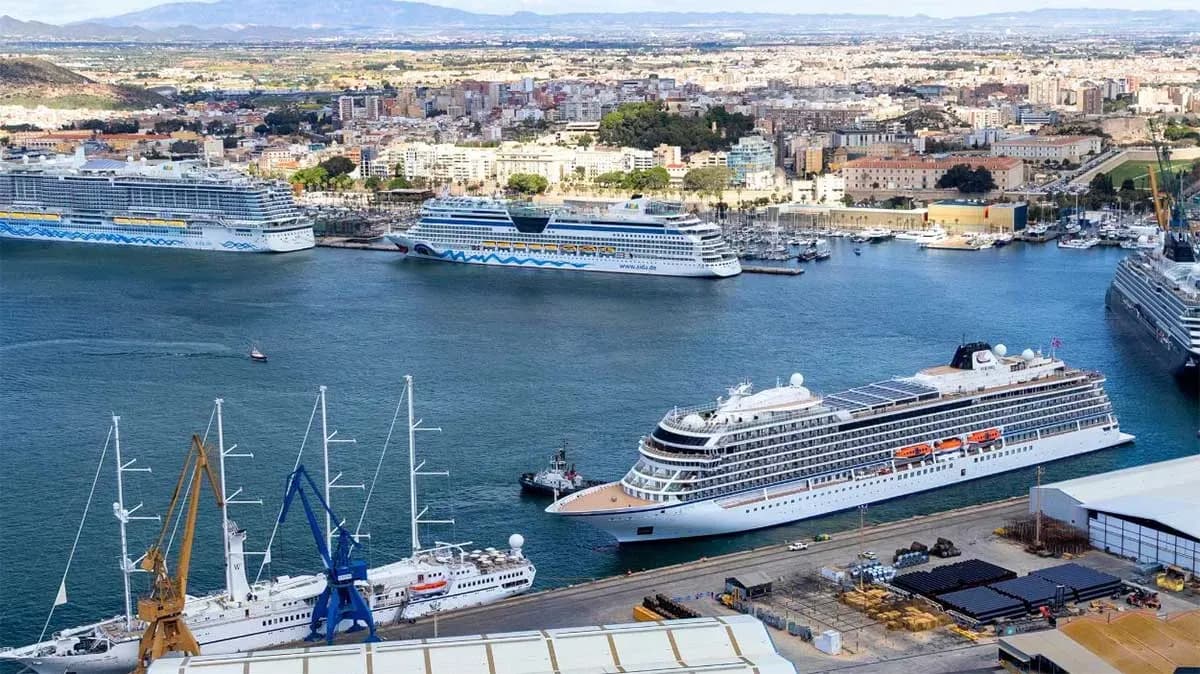 Cartagena inaugura los Cruise Days con stands navieros y actividades para todos los públicos