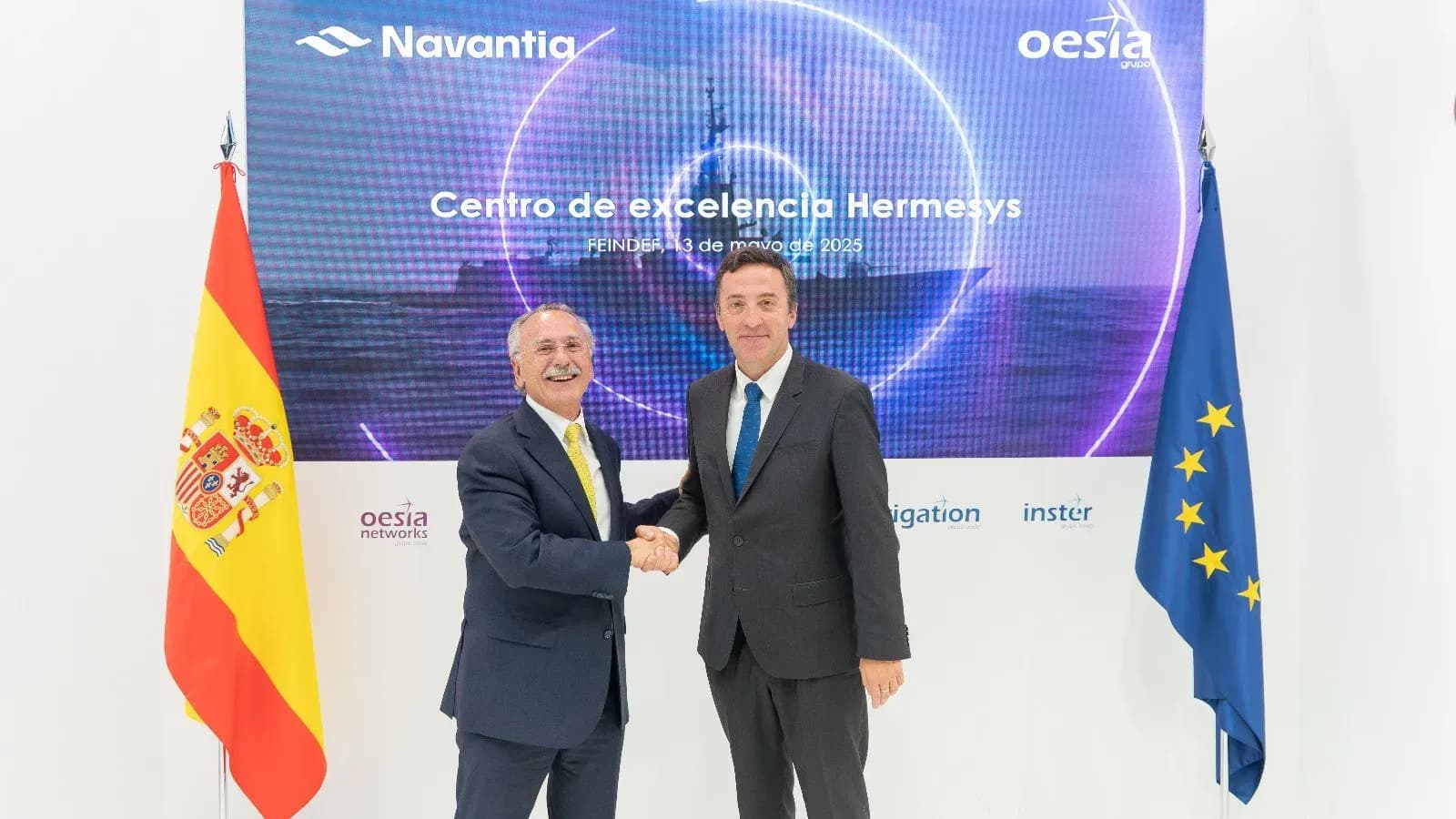 Grupo Oesía y Navantia crean en Cádiz el Centro de Excelencia HERMESYS para el desarrollo de tecnología de comunicaciones