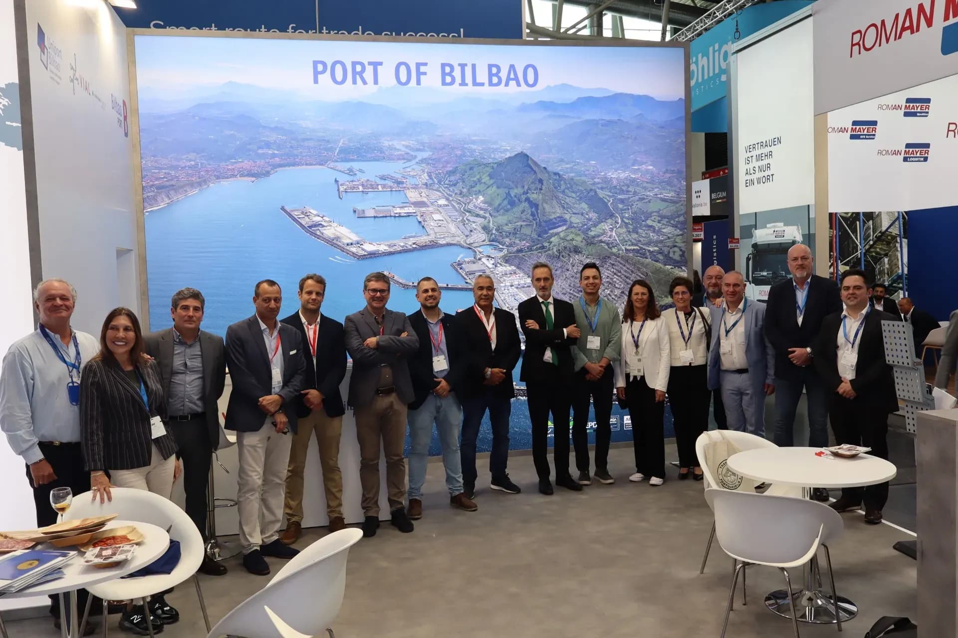 El puerto de Bilbao exhibe en Múnich su conectividad logística y su capacidad multimodal
