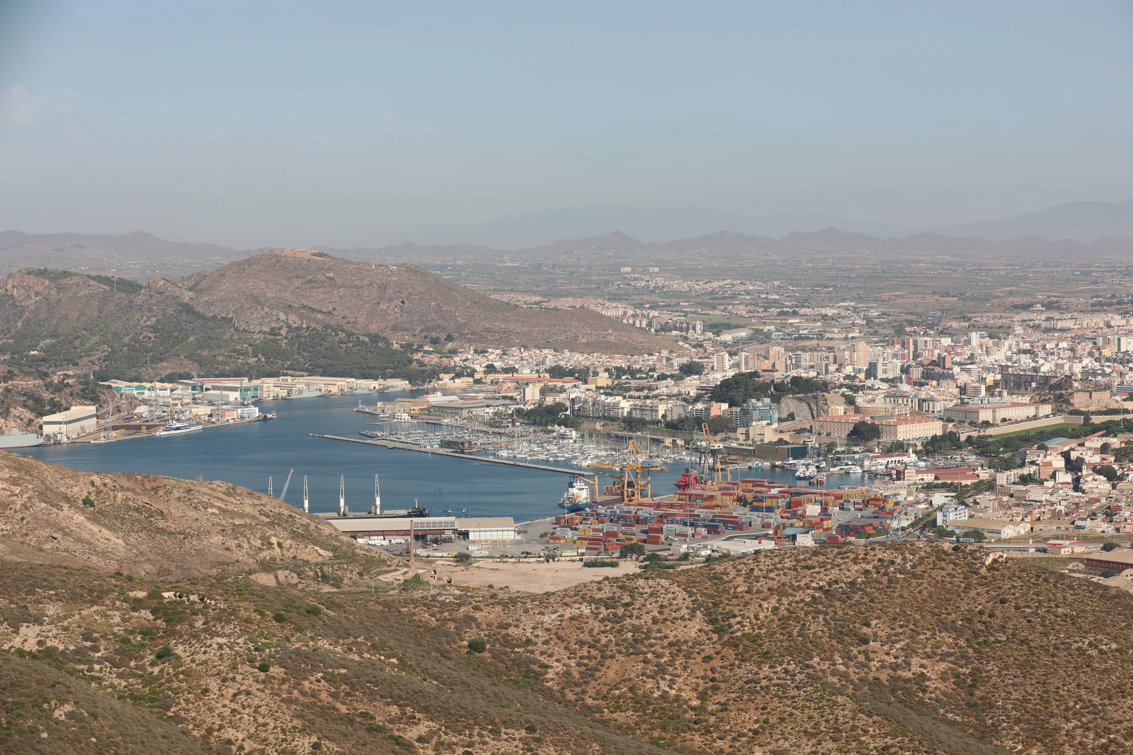 El Puerto de Cartagena mueve 16,9 millones de toneladas hasta junio