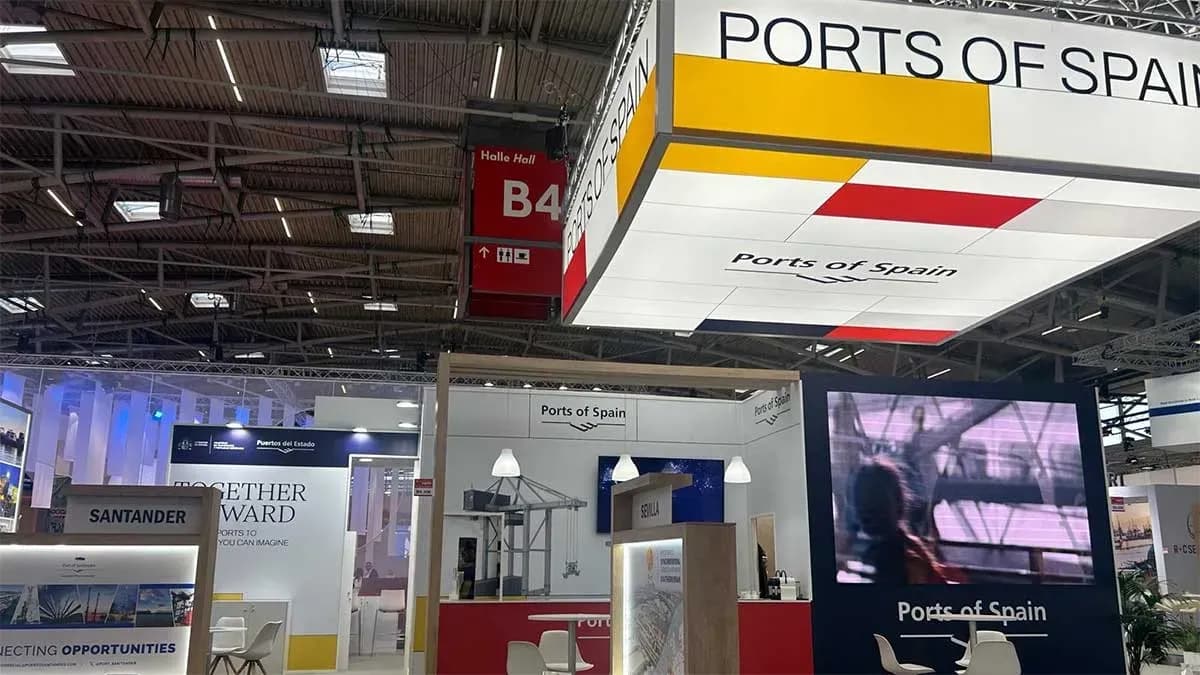 El sistema portuario español muestra su potencial como plataforma logística intercontinental en la Transport Logistic de Munich