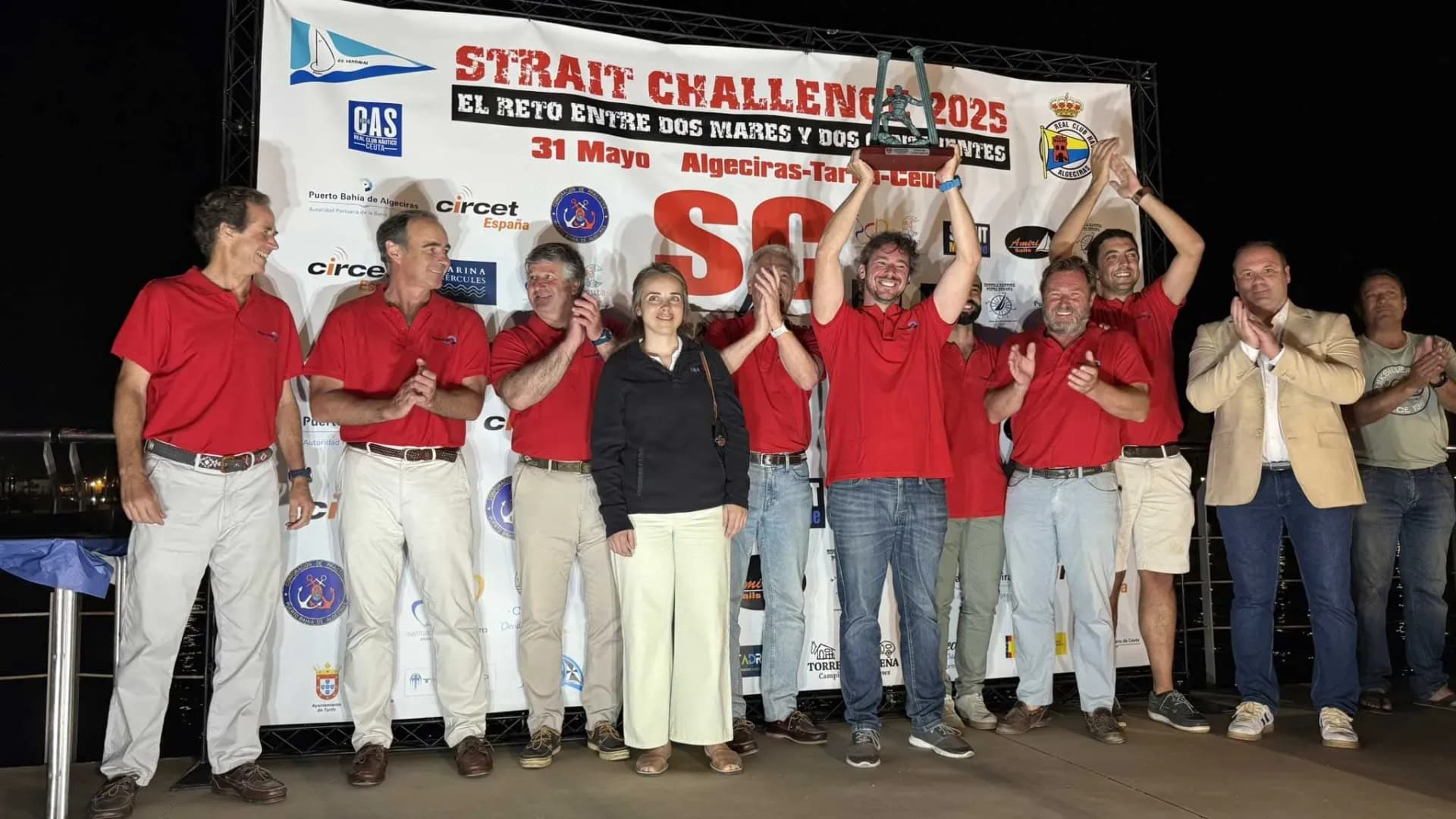 El «Balboa» se ha impuesto en la 12ª Regata Straitchallenge por una diferencia mínima sobre el «Ceuta Emociona»