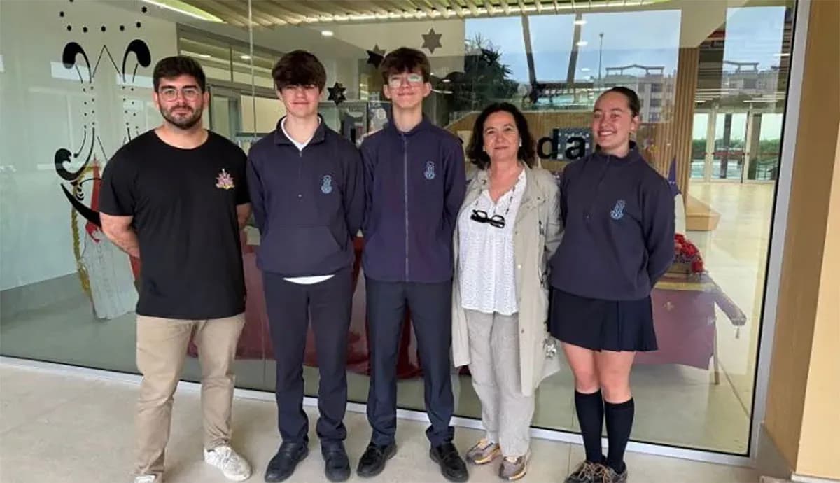 Un proyecto sobre conservación marina lleva a estudiantes de Algeciras a la final del AI in STEM Challenge en Berlín