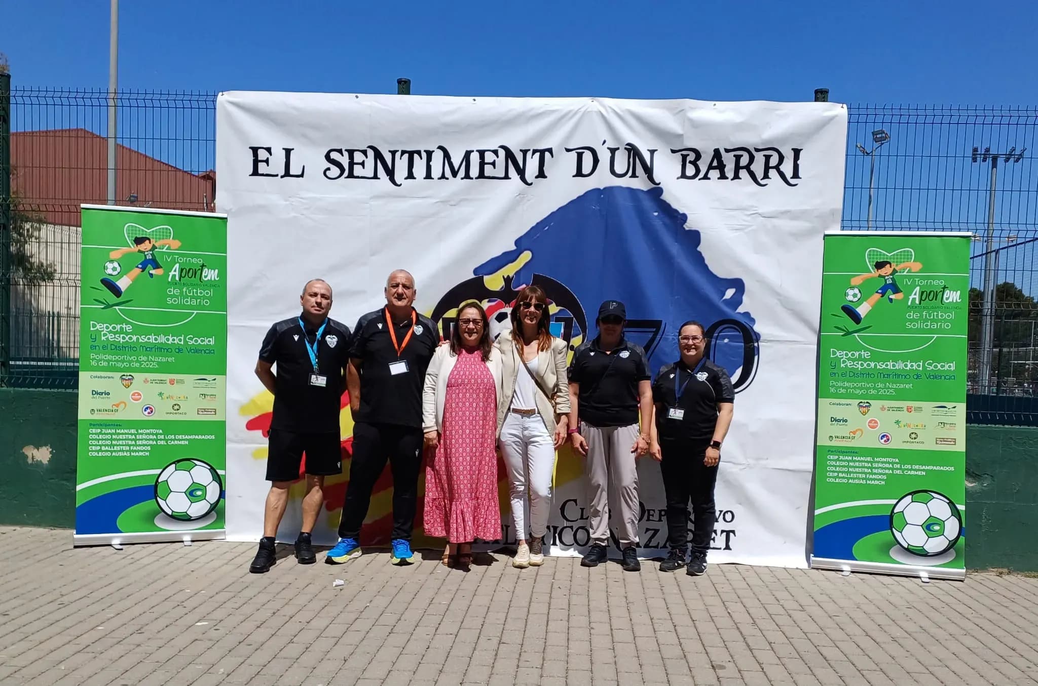 Aportem mantiene su actividad en el Distrito Marítimo de Valencia mientras refuerza su campaña solidaria por la DANA