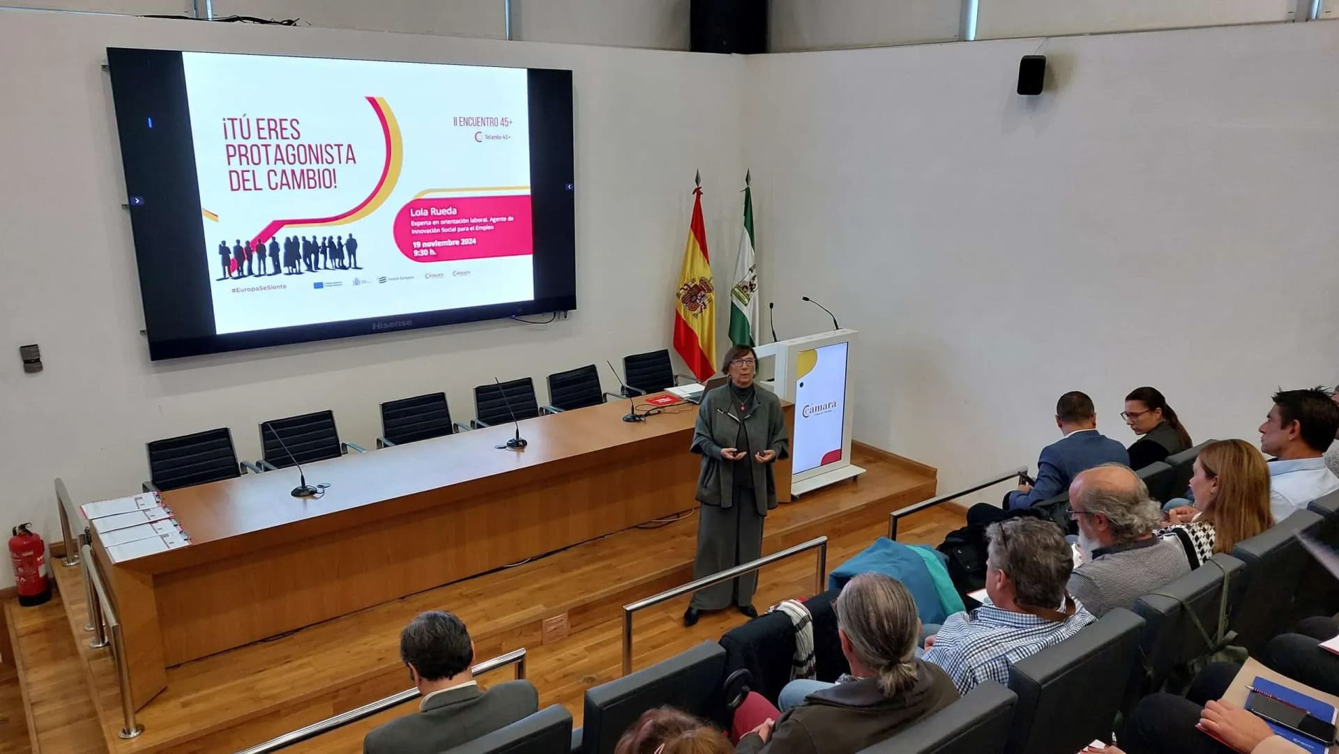 La Cámara de Comercio del Campo de Gibraltar organiza su III Encuentro 45+ con Fernando Romay como invitado principal