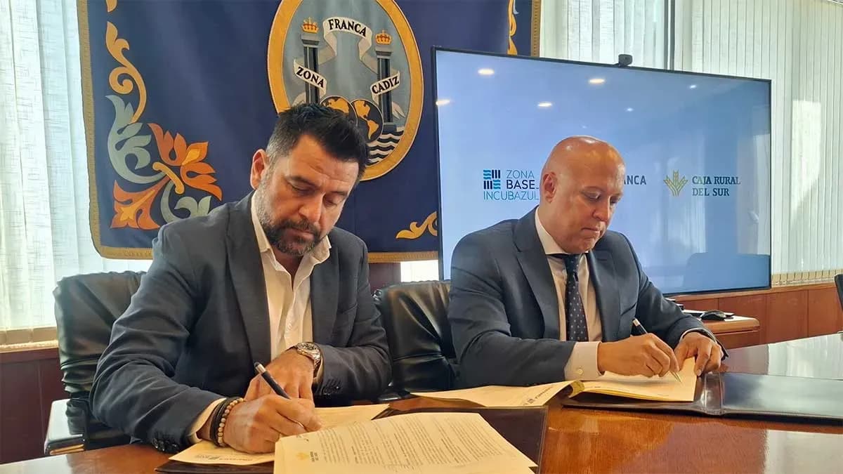 La Zona Franca de Cádiz y Caja Rural del Sur acercan la financiación a las startups de Incubazul