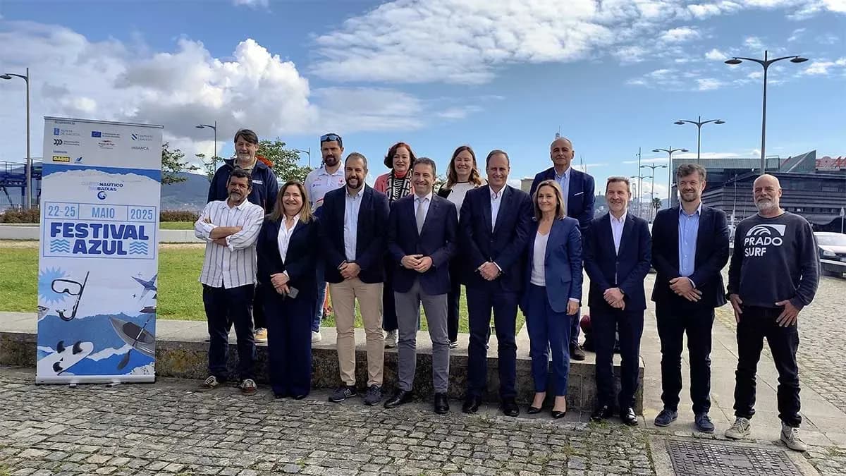 El Festival Azul 2025 convertirá la Ría de Vigo en un espacio de encuentro con el mar del 22 al 25 de mayo