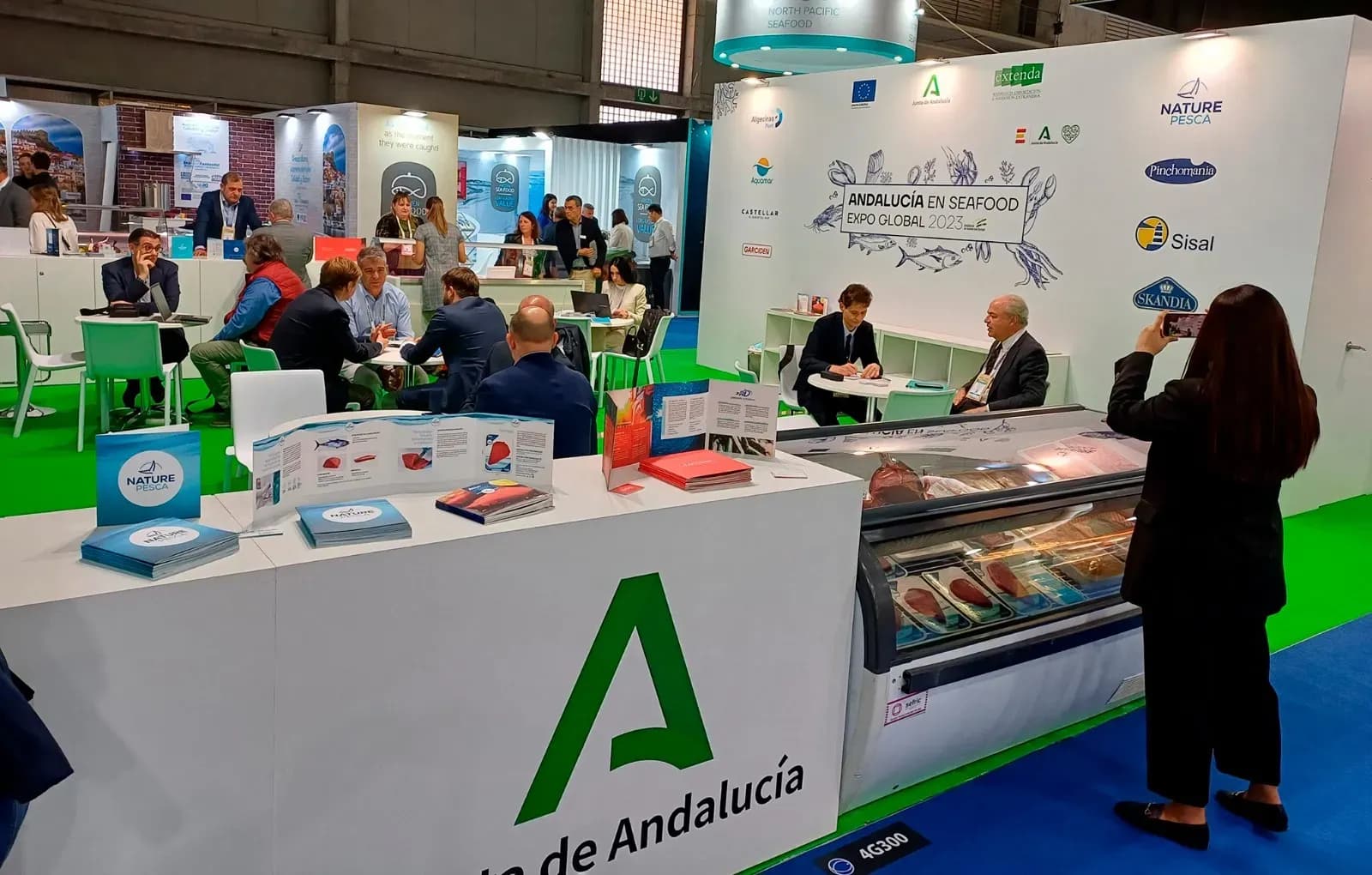 Andalucía participa en la Seafood Expo Global 2025 con siete empresas del sector pesquero