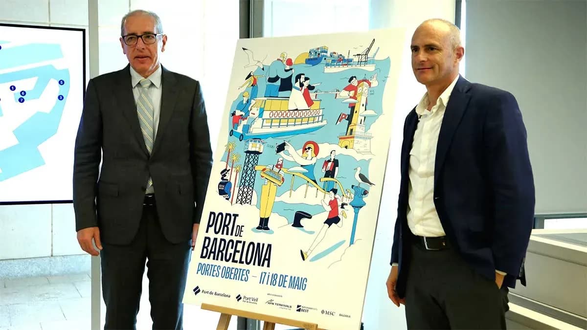 El Puerto de Barcelona ampliará sus Jornadas de Puertas Abiertas con acceso a las terminales de contenedores