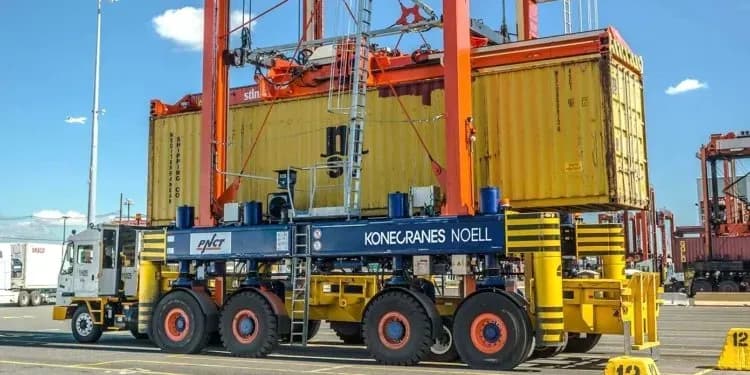 La terminal Eurogate de Hamburgo adquiere 15 nuevos straddle carriers híbridos de Konecranes