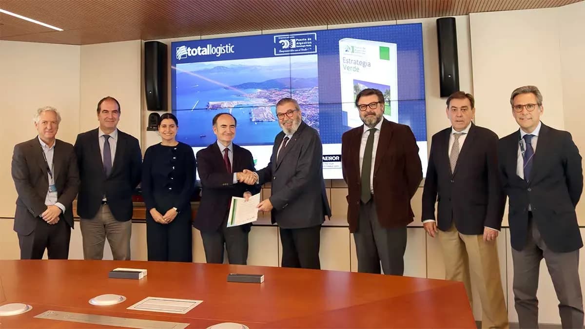 Total Logistic Services ratifica su adhesión a la Estrategia Verde de la Autoridad Portuaria de la Bahía de Algeciras