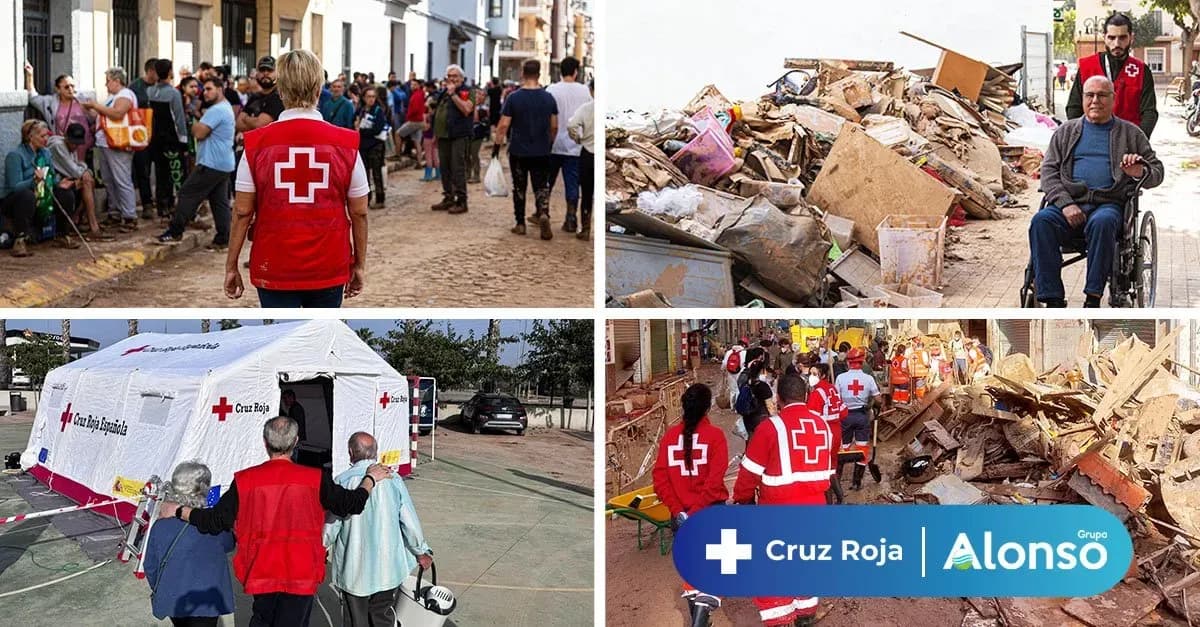 La campaña solidaria de Grupo Alonso se centra en la recuperación de los damnificados por la DANA
