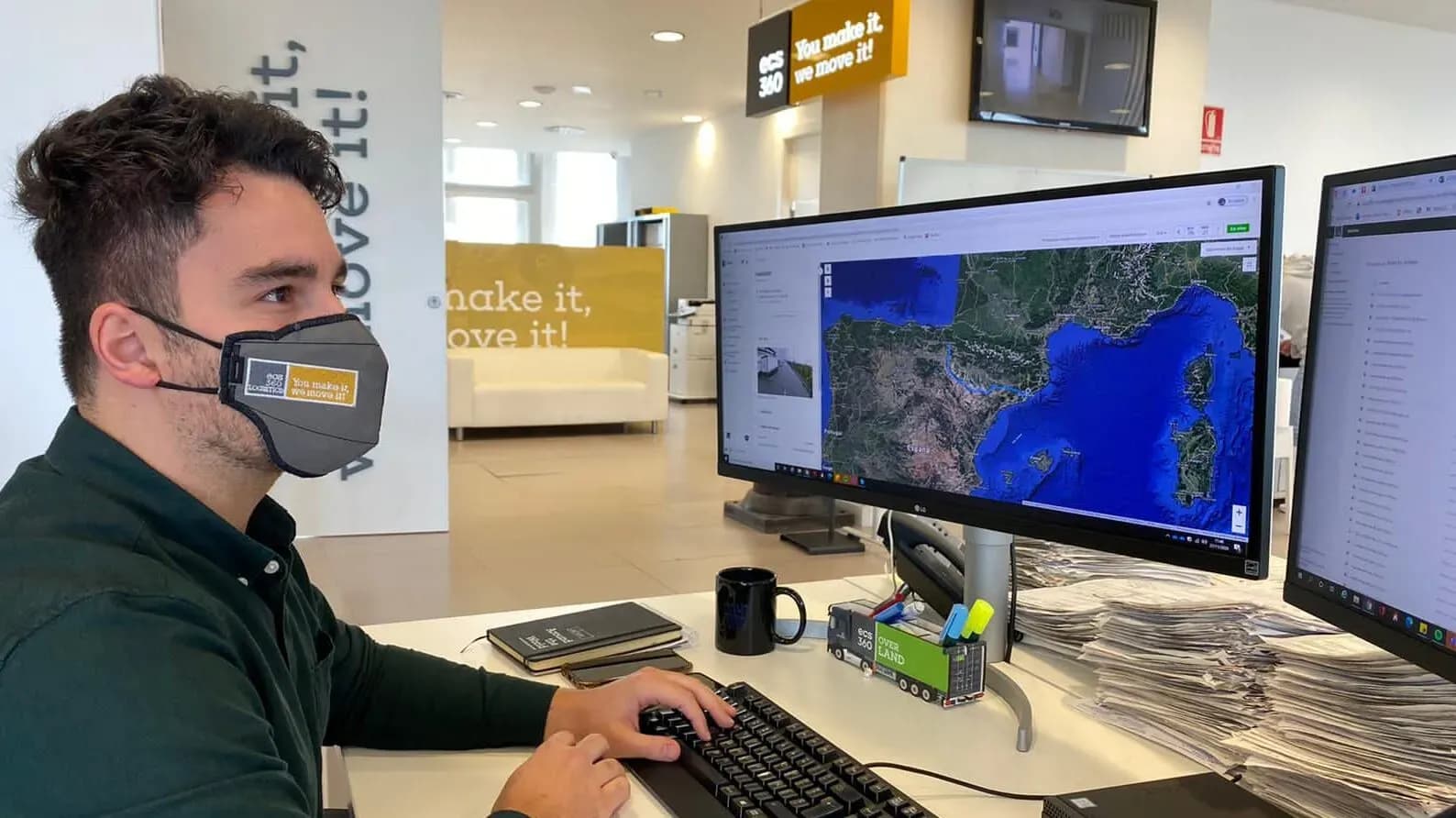ECS360 Logistics refuerza aún más los protocolos de seguridad y protección anti COVID