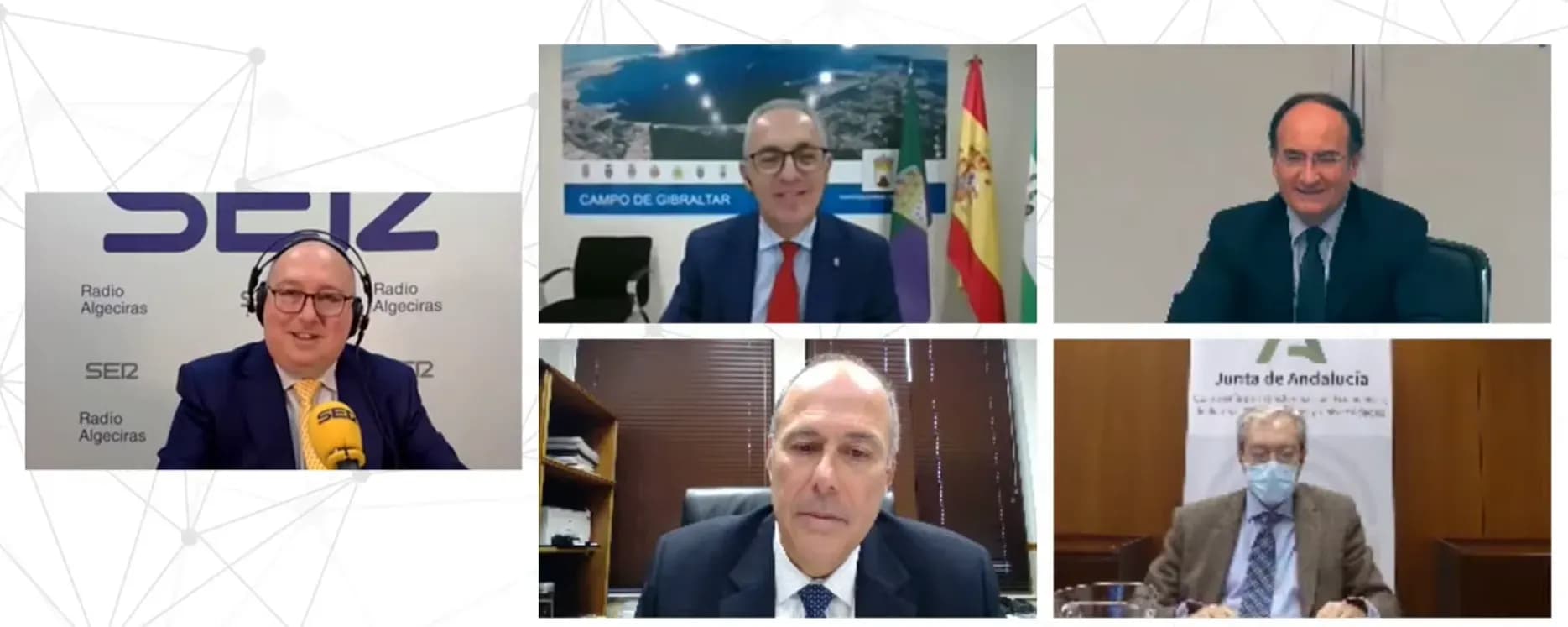 Puerto y Grandes Industrias exponen, una vez más, sus potencialidades ante la Junta de Andalucía
