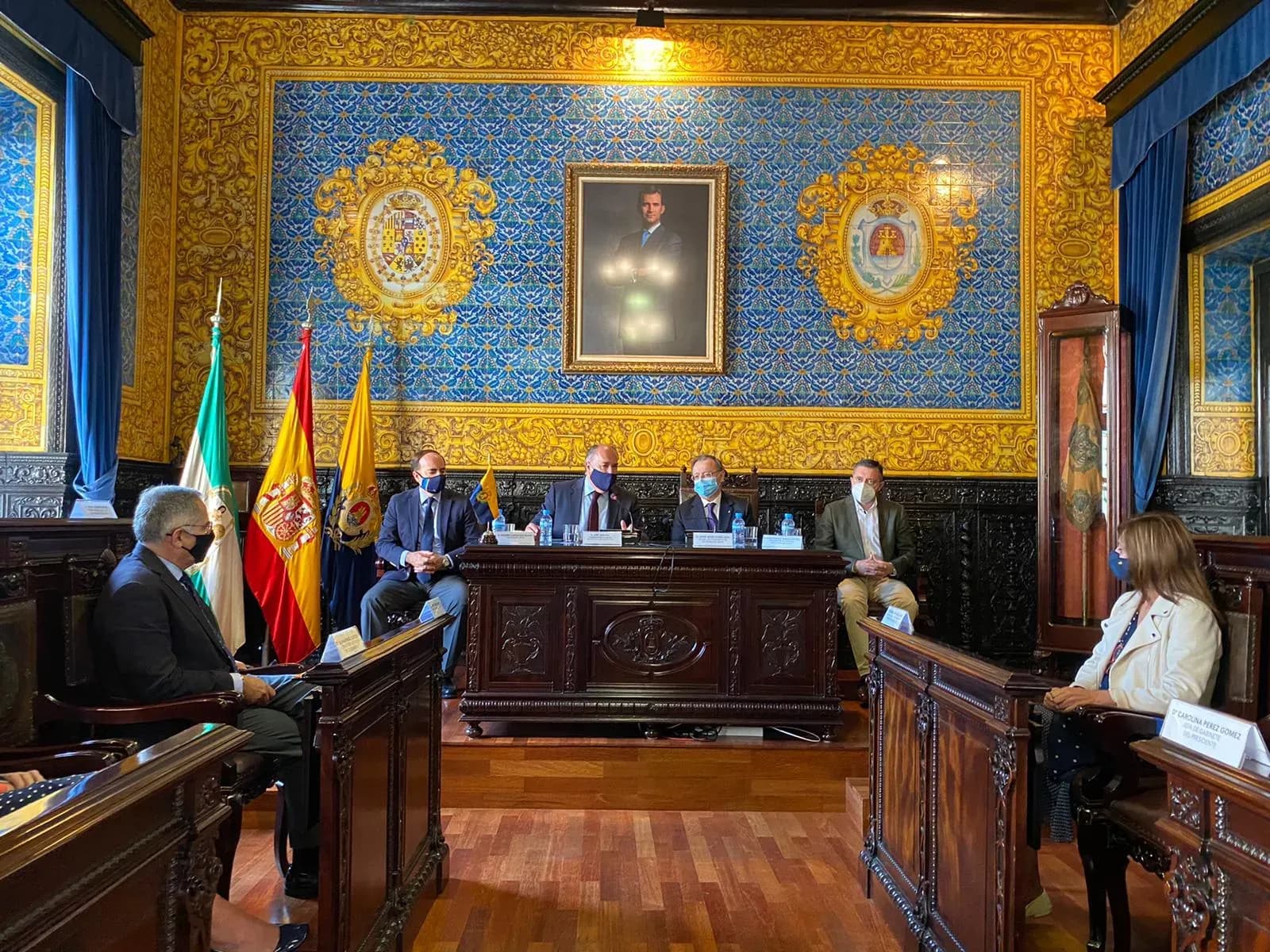 Los presidentes de los Puertos de Ceuta y Algeciras reforzarán el intercambio de experiencias, comunicaciones y colaboración