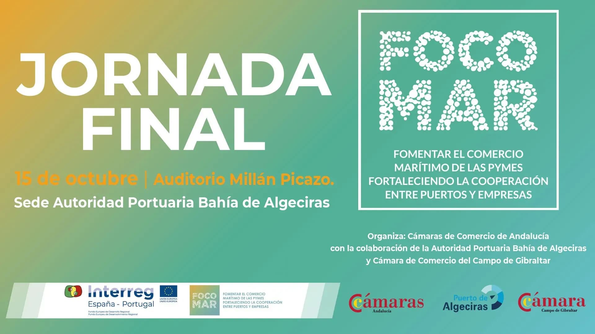 El auditorium «Millán Picazo» sede de la Jornada Final de FOCOMAR