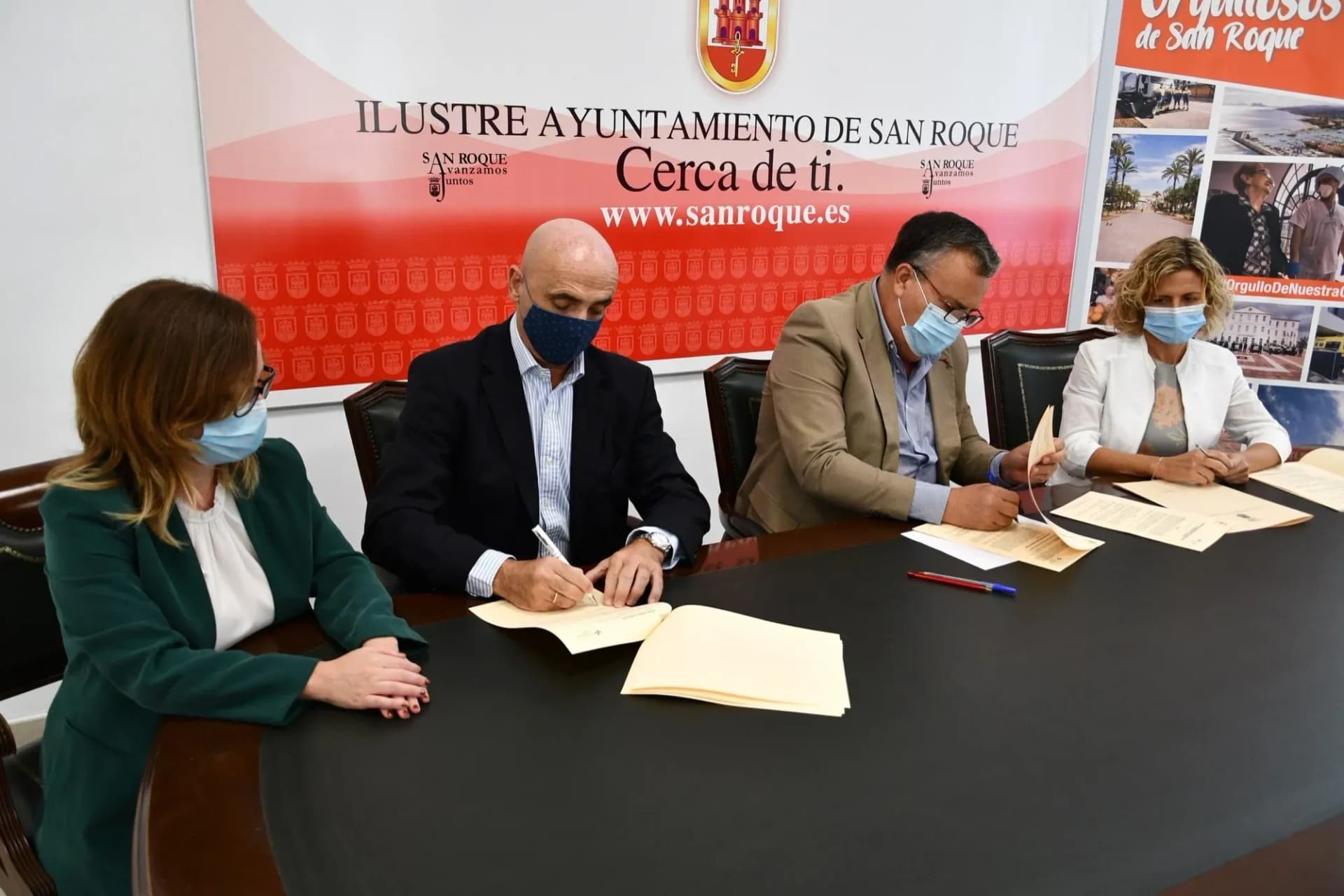 El ayuntamiento de San Roque y la Fundación Cepsa renuevan su colaboración