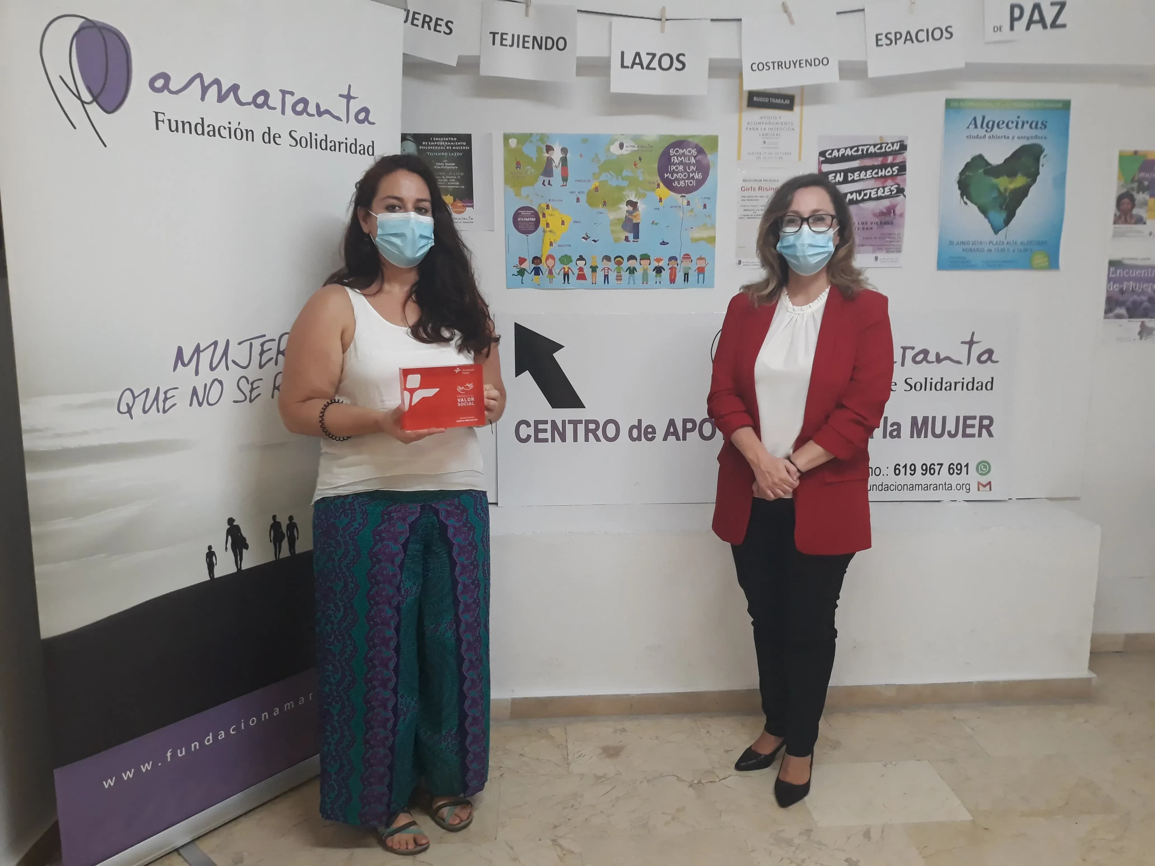 La Fundación Cepsa conoce de primera mano el proyecto de ayuda a mujeres migrantes o en situación de prostitución de Amaranta