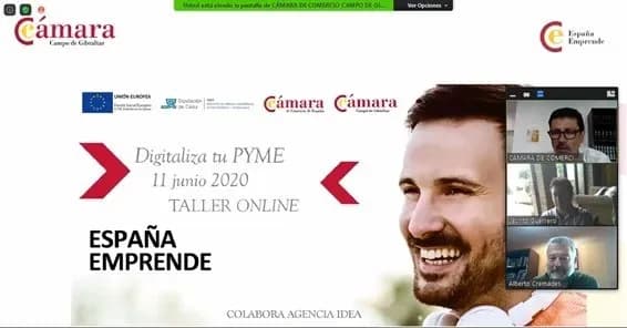 Excelente respuesta a la formación online de la Cámara de Comercio