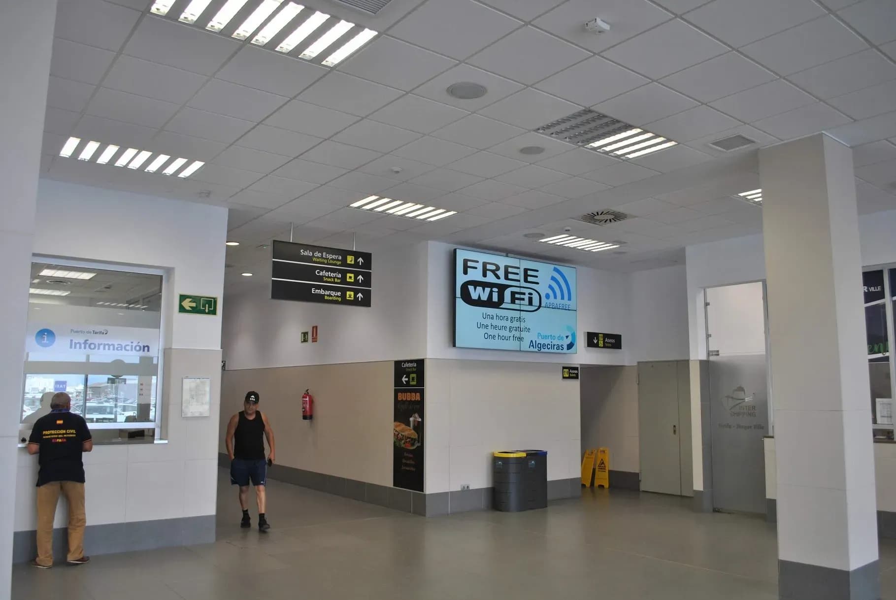 Concluye el plazo para optar al servicio de información a pasajeros en la Estación Marítima de Tarifa